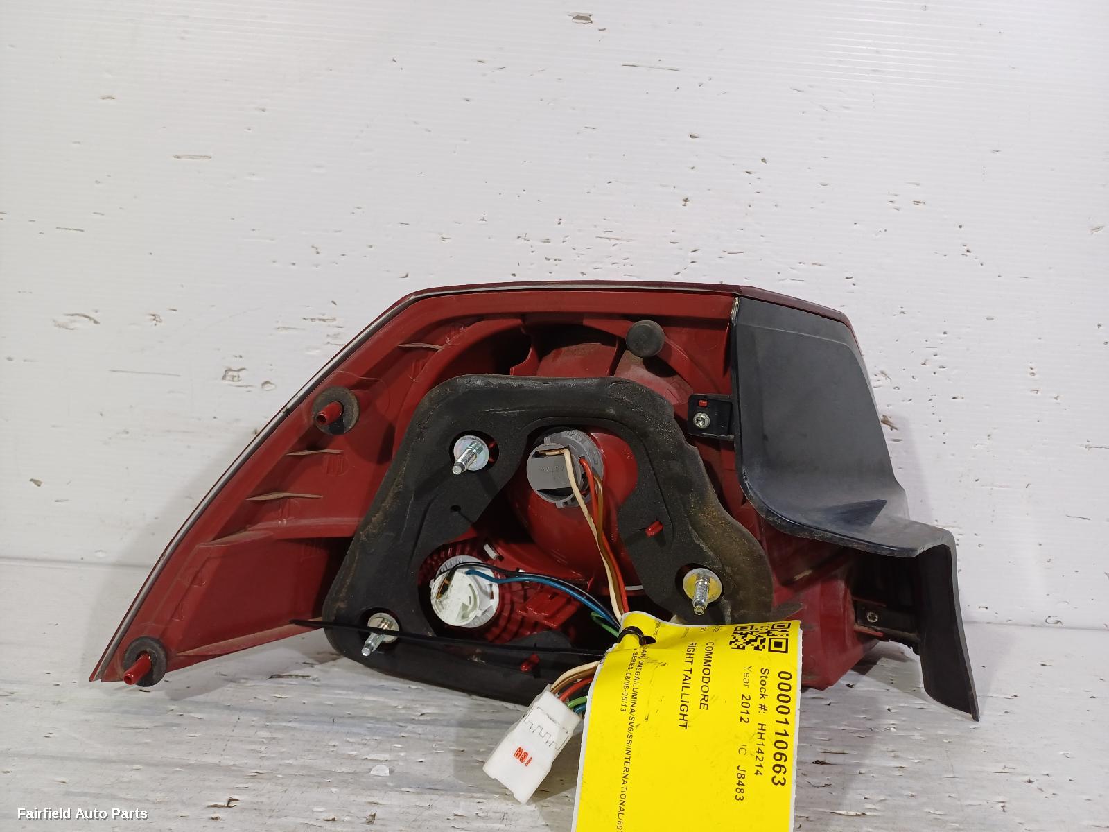 2006-2013 Holden Commodore Right Taillight