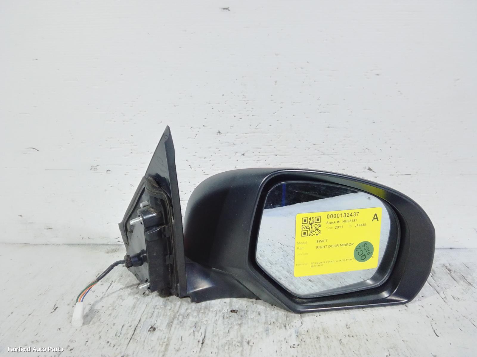 2010-2017 Suzuki Swift Right Door Mirror