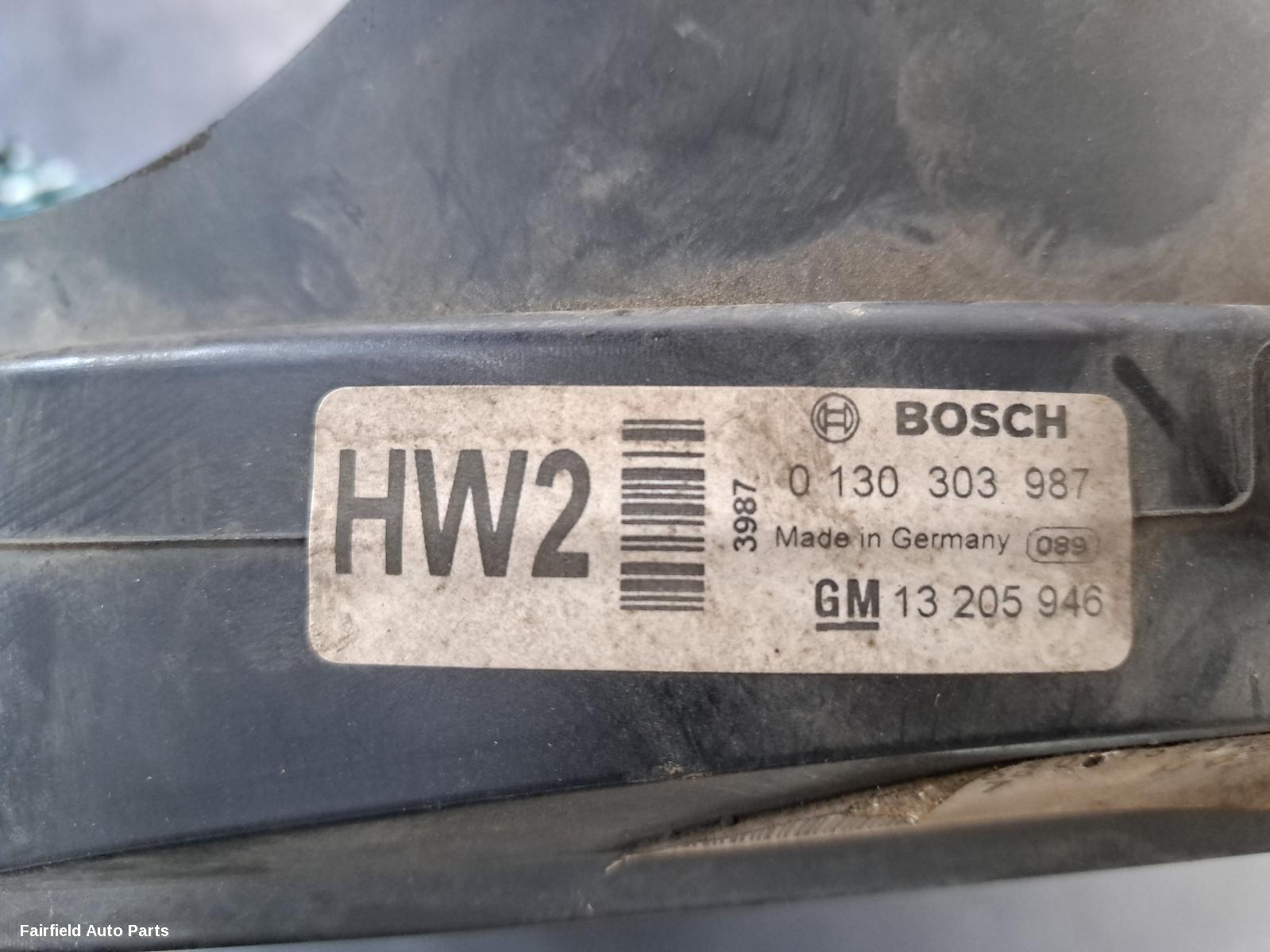 2004-2009 Holden Astra Fan