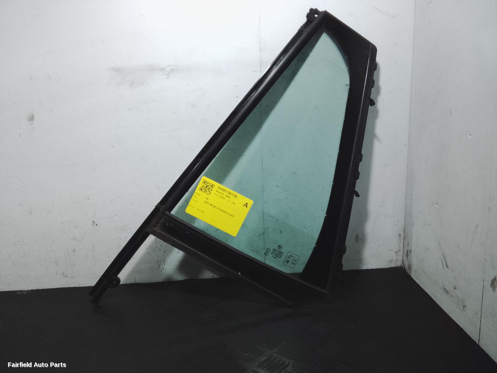 2018-2026 Bmw X5 Left Rear 1 4 Door Glass