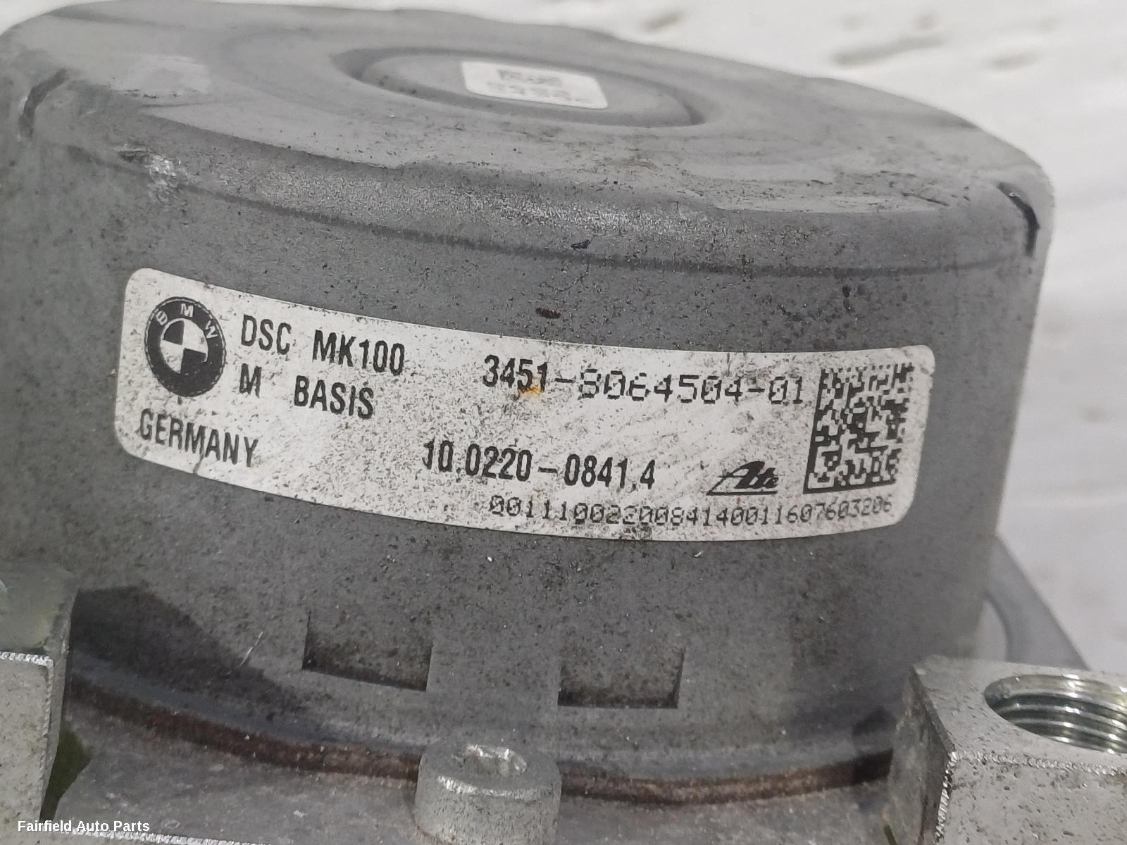 2014-2019 Bmw 3 Series Abs Pump Modulator