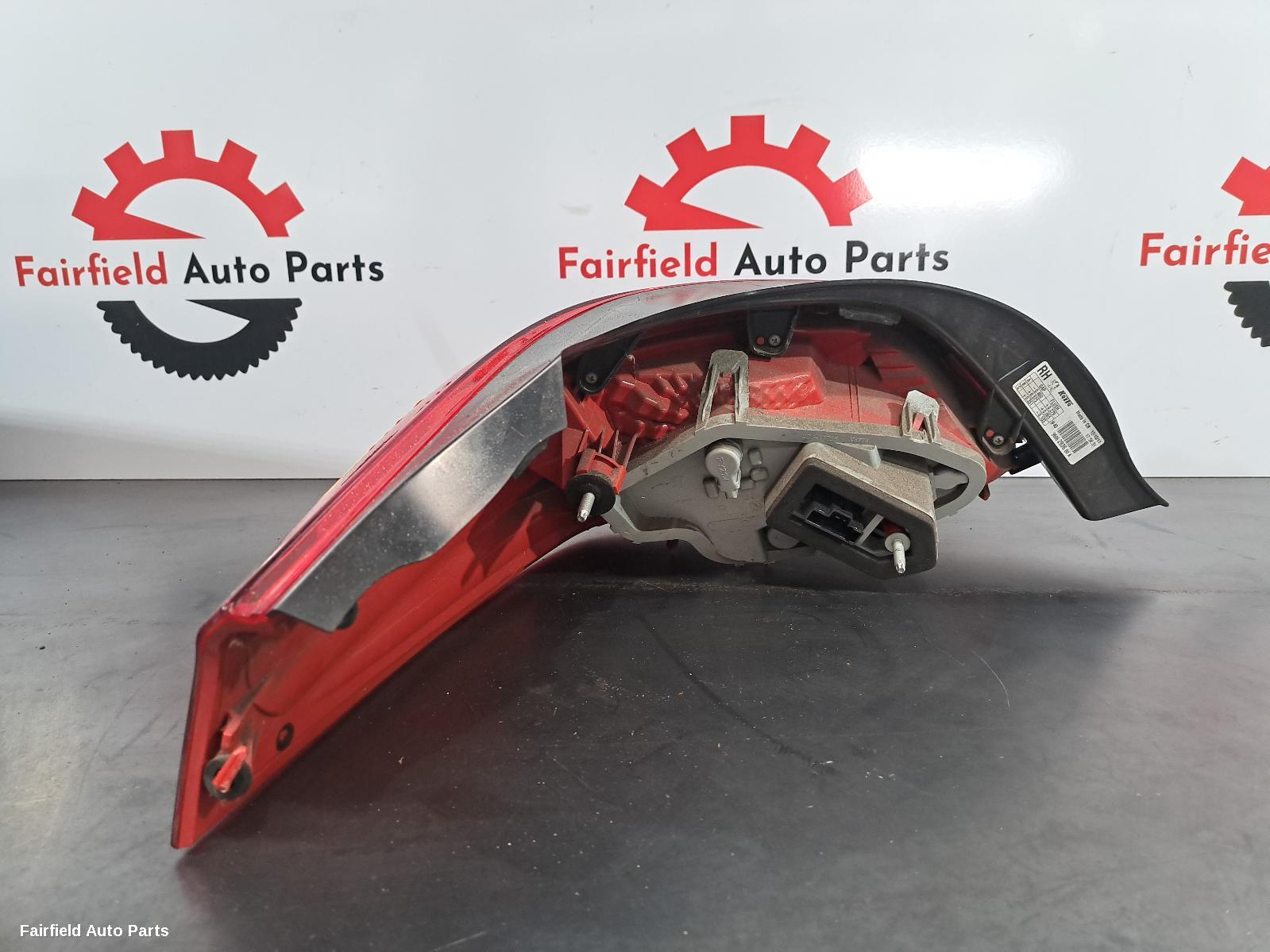 2012 Peugeot 508 Right Taillight