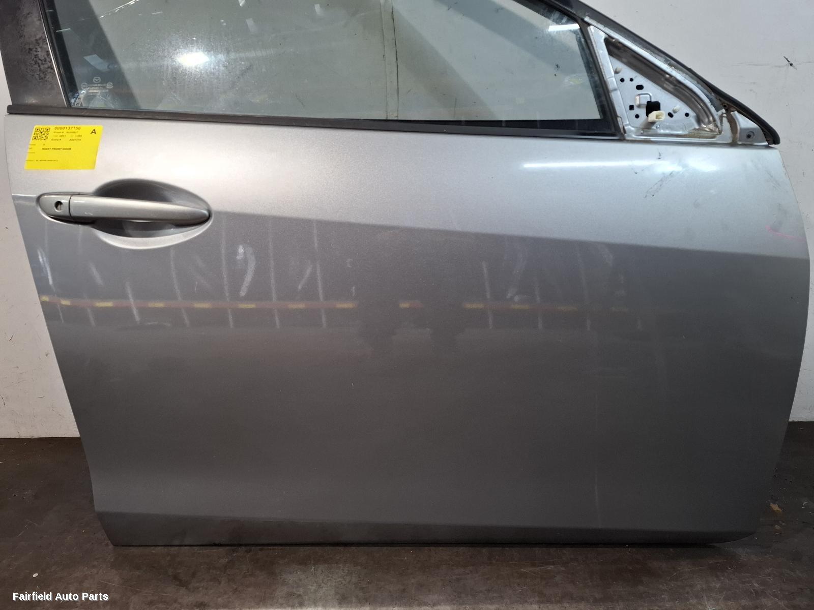 2009-2013 Mazda 3 Right Front Door