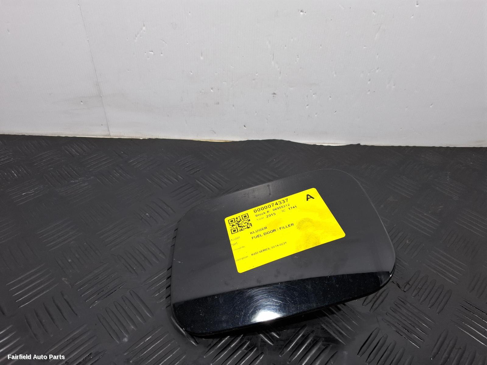 2013-2021 Toyota Kluger Fuel Door Filler