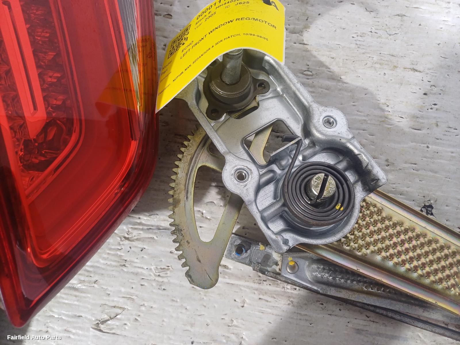 1999-2005 Toyota Echo Left Front Window Reg Motor