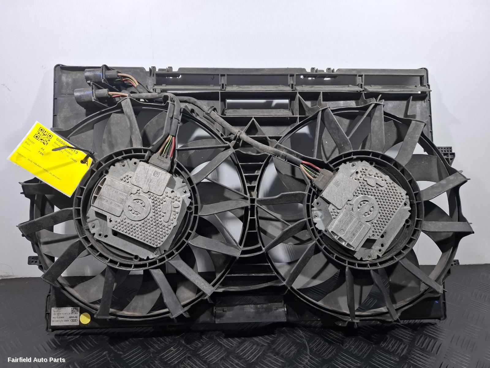 2010-2017 Audi A8 Fan