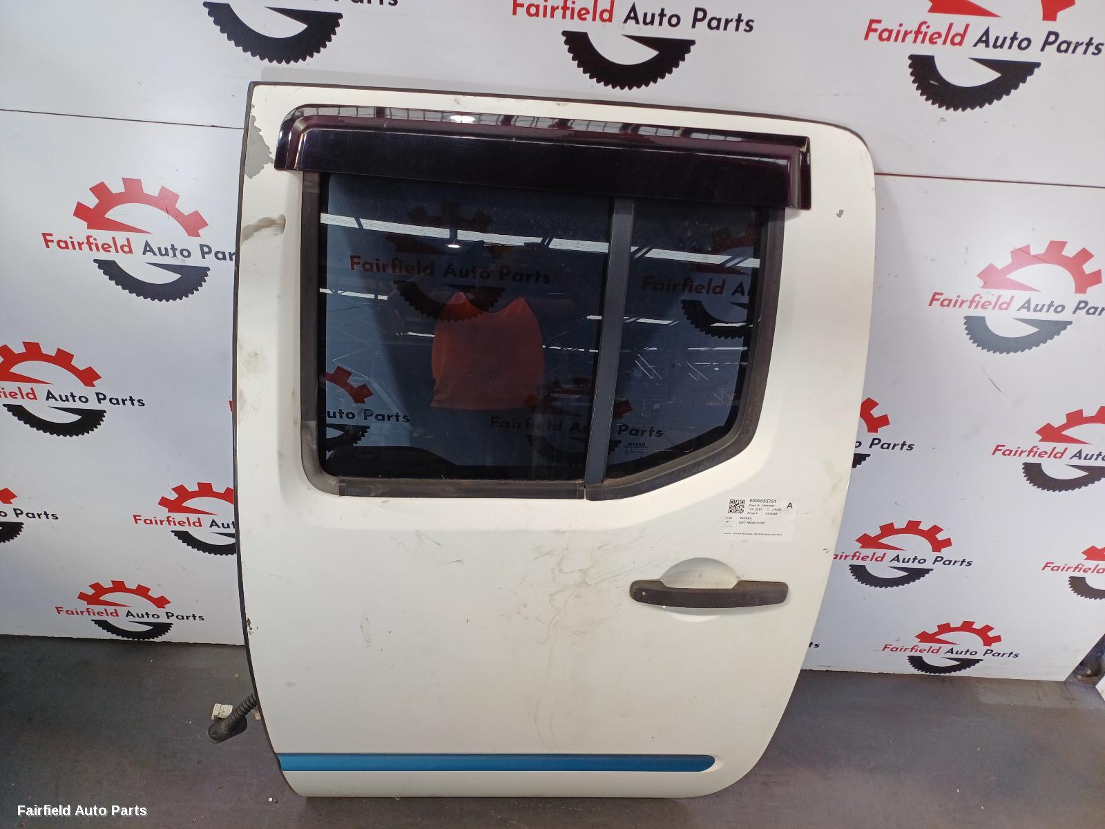 2005-2015 Nissan Navara Left Rear Door Sliding