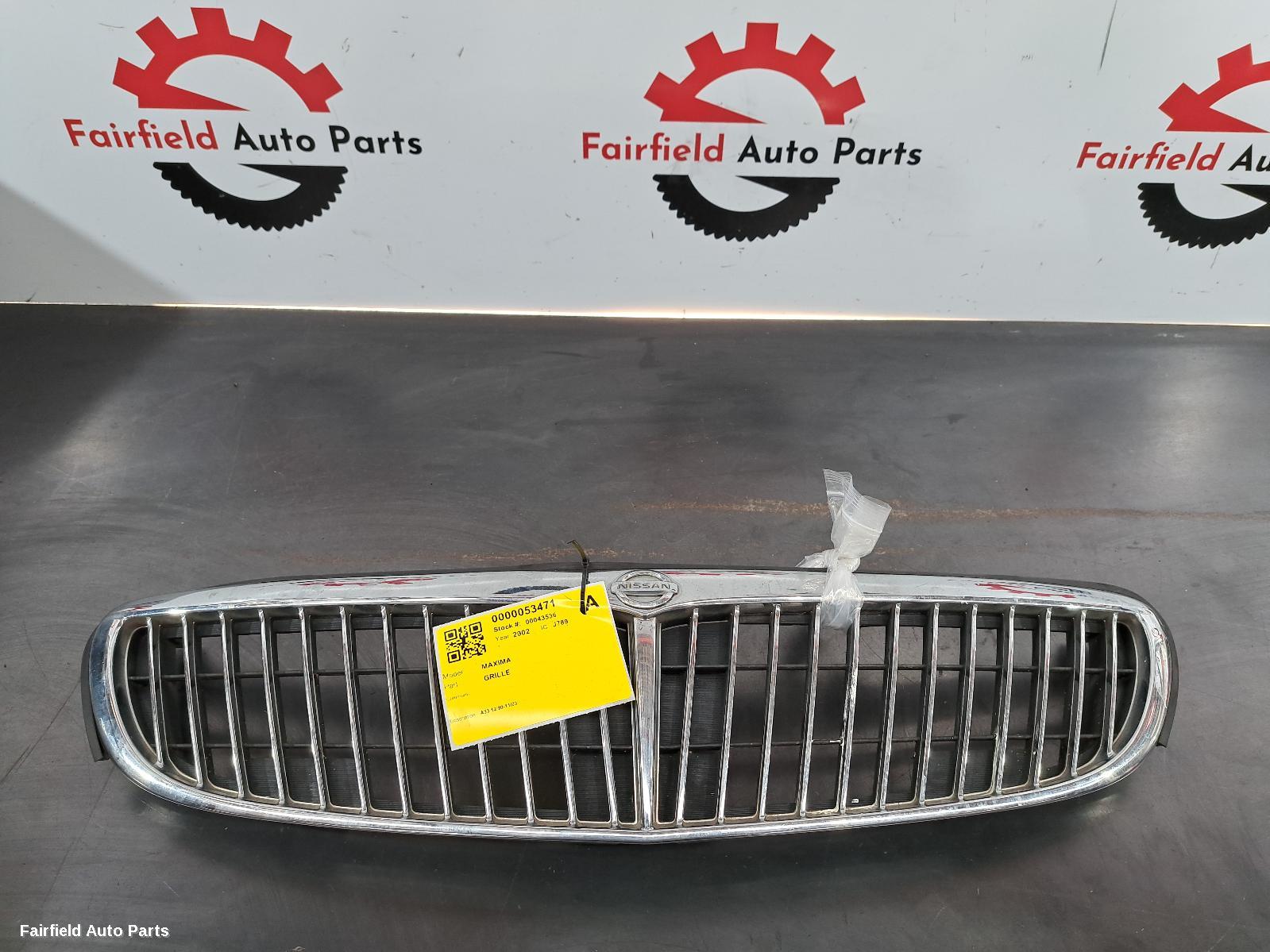 1999-2003 Nissan Maxima Grille