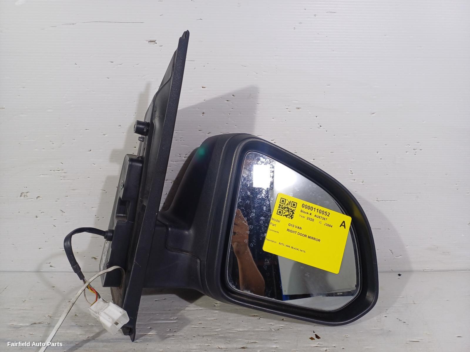 2015-2025 Ldv G10 Right Door Mirror