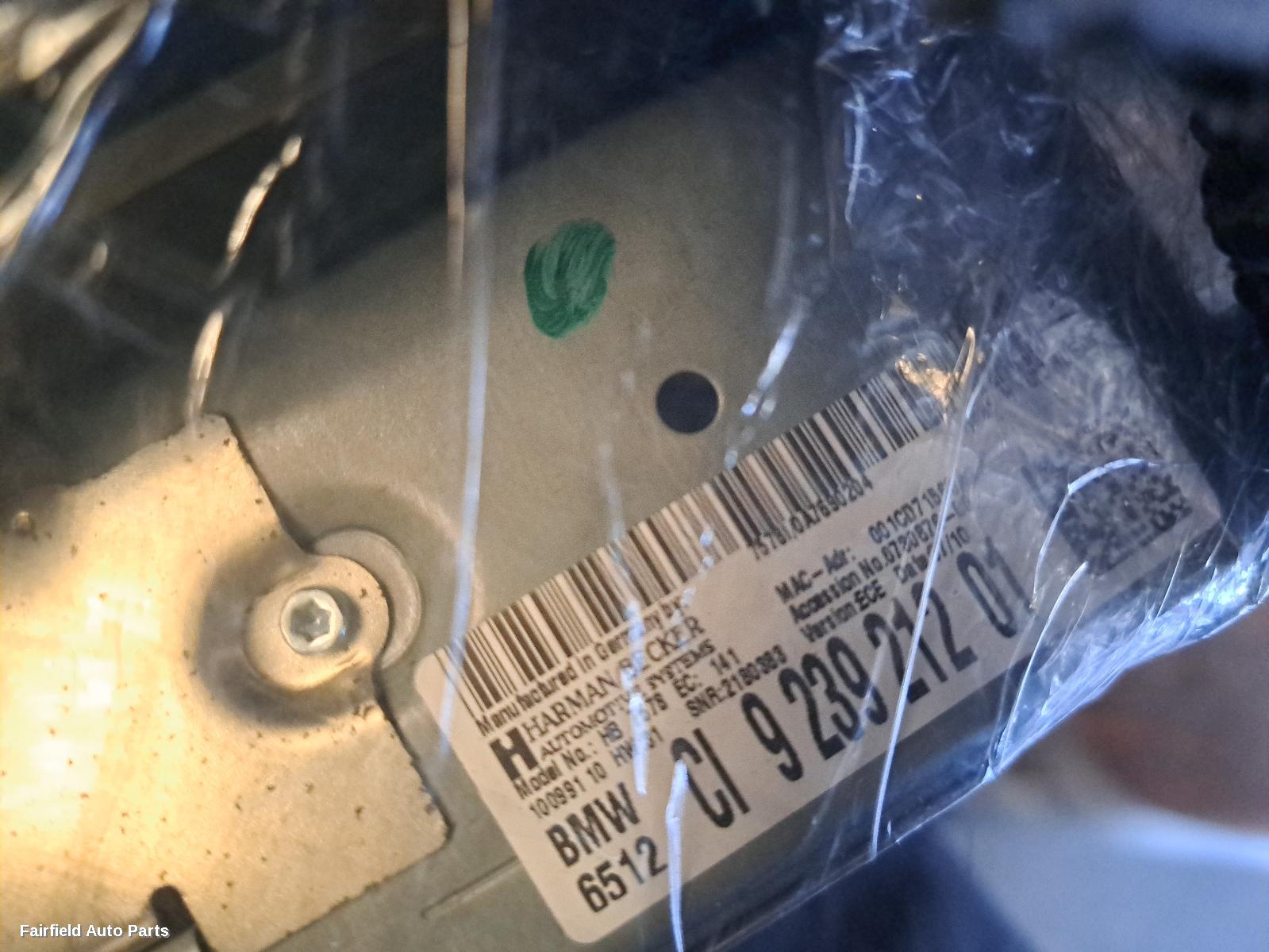 2005-2013 Bmw 3 Series Radio Cd Dvd Sat Tv