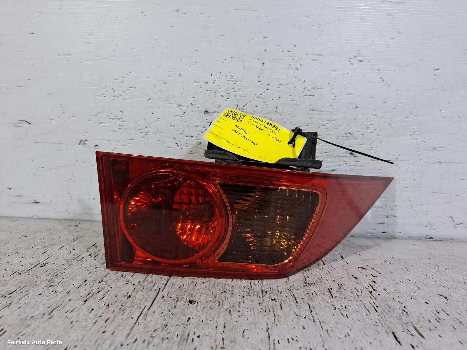 2003-2005 Honda Accord Left Taillight