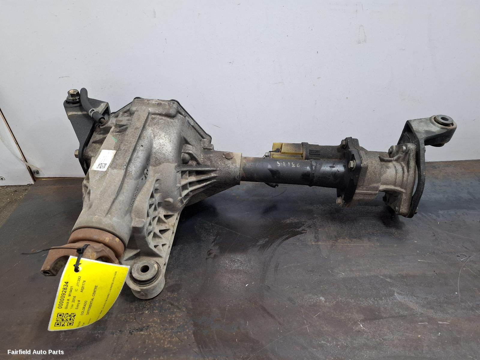 2012-2020 Holden Colorado Differential Centre