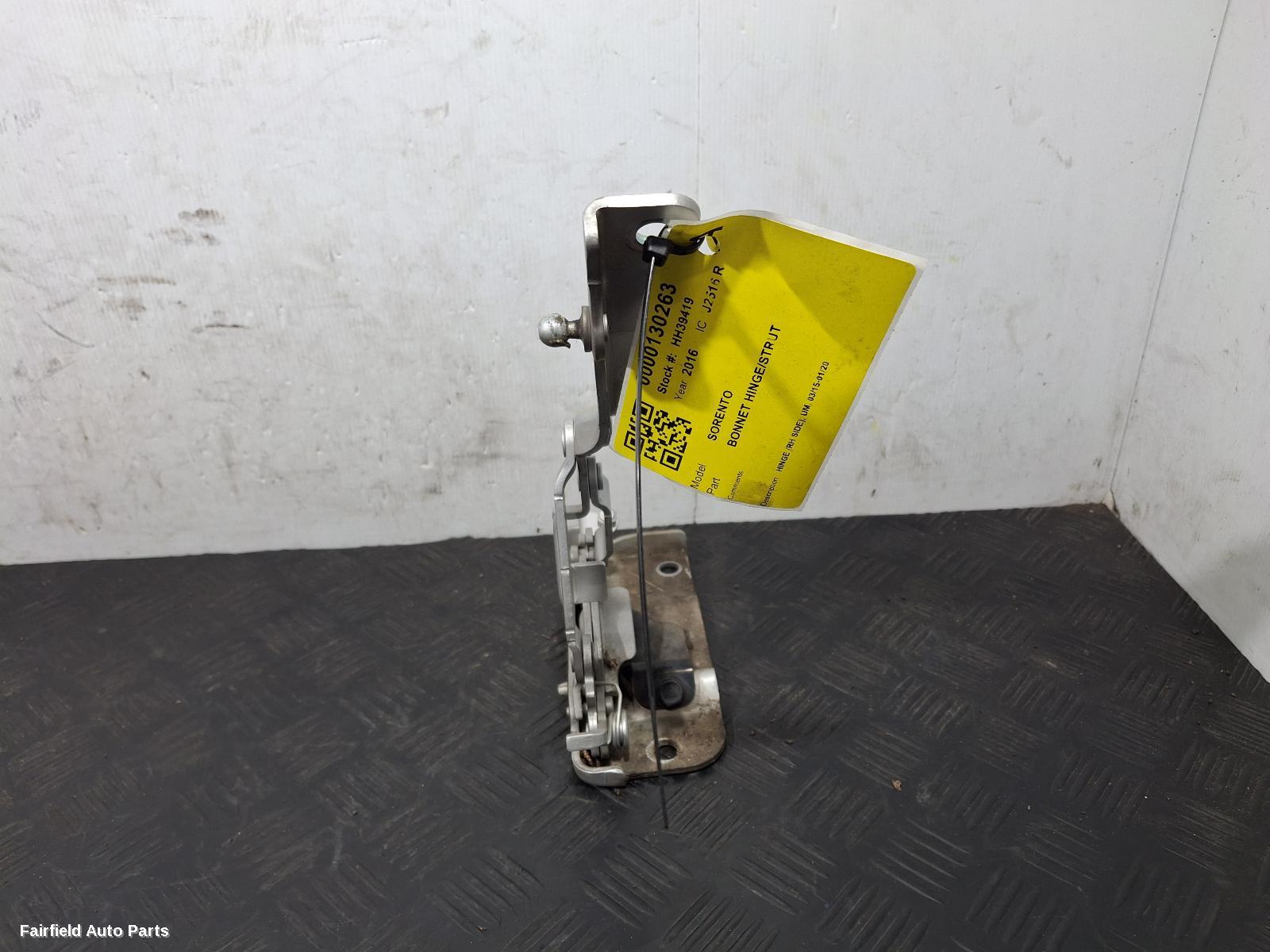 2015-2020 Kia Sorento Bonnet Hinge Strut