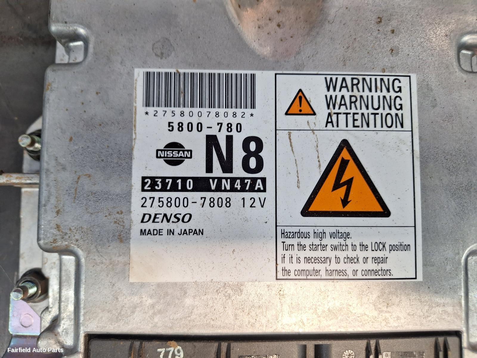 2001-2015 Nissan Navara Ecu