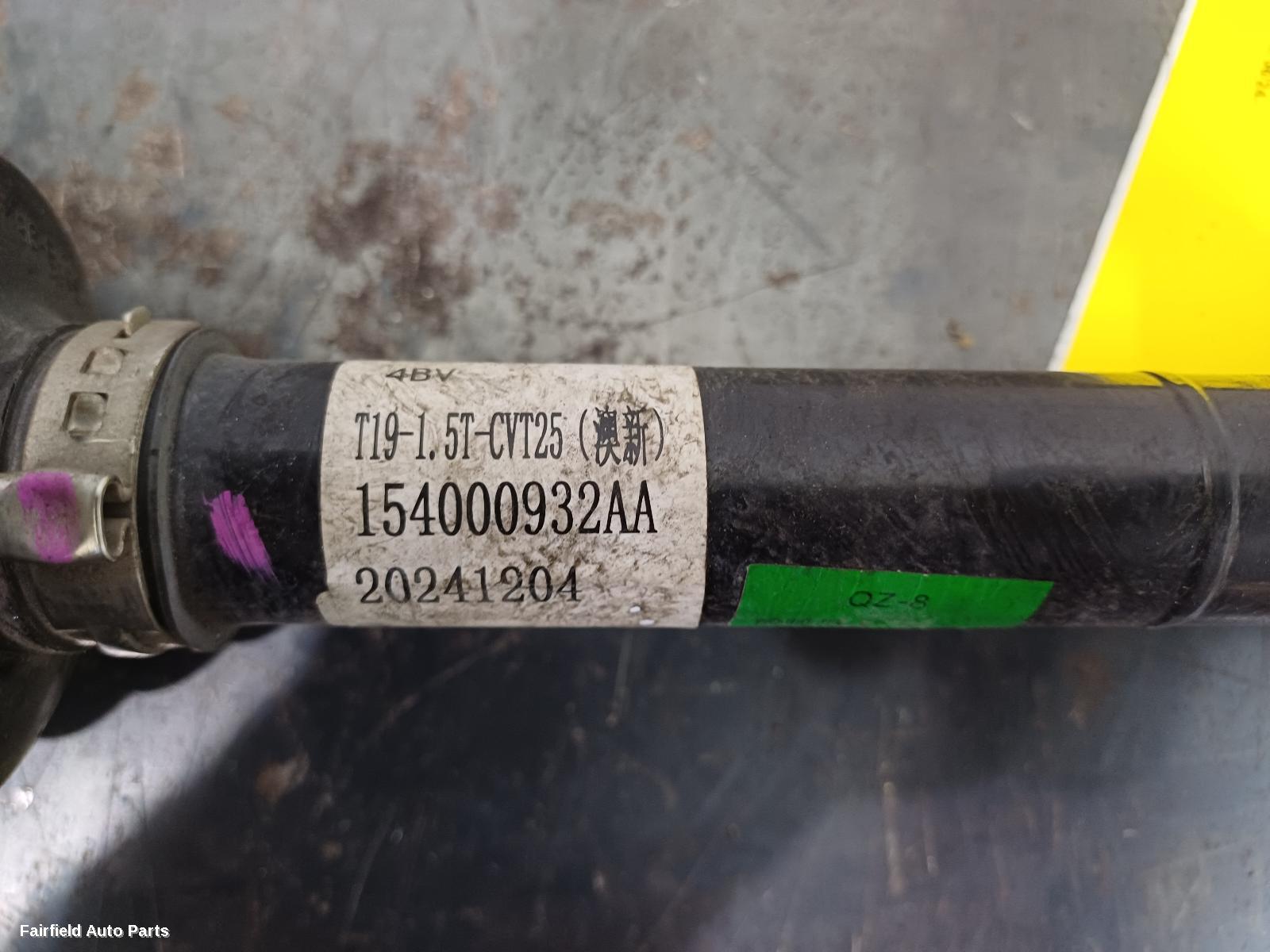 2024-2026 Chery Tiggo 4 Pro Left Driveshaft