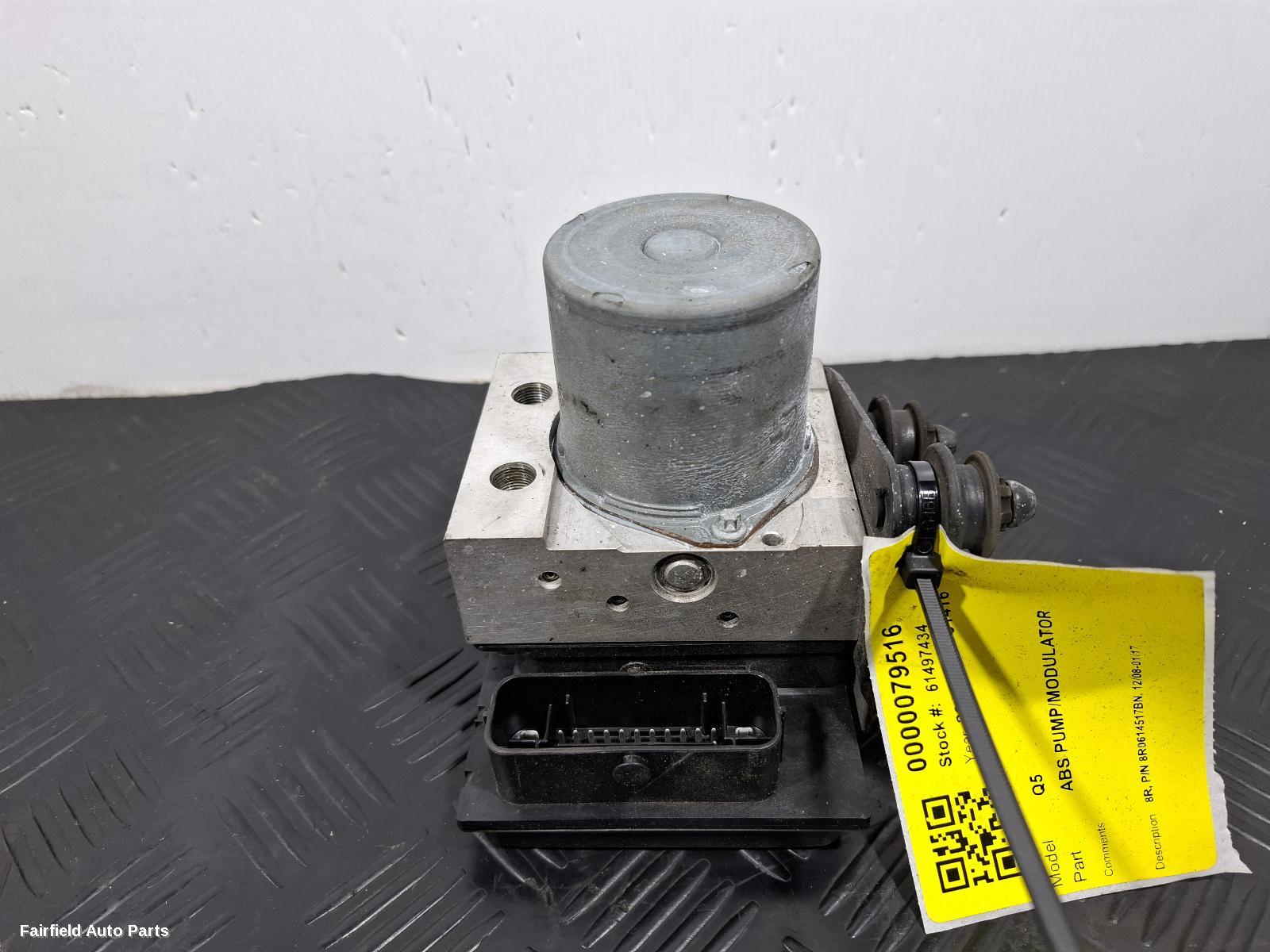 2008-2017 Audi Q5 Abs Pump Modulator