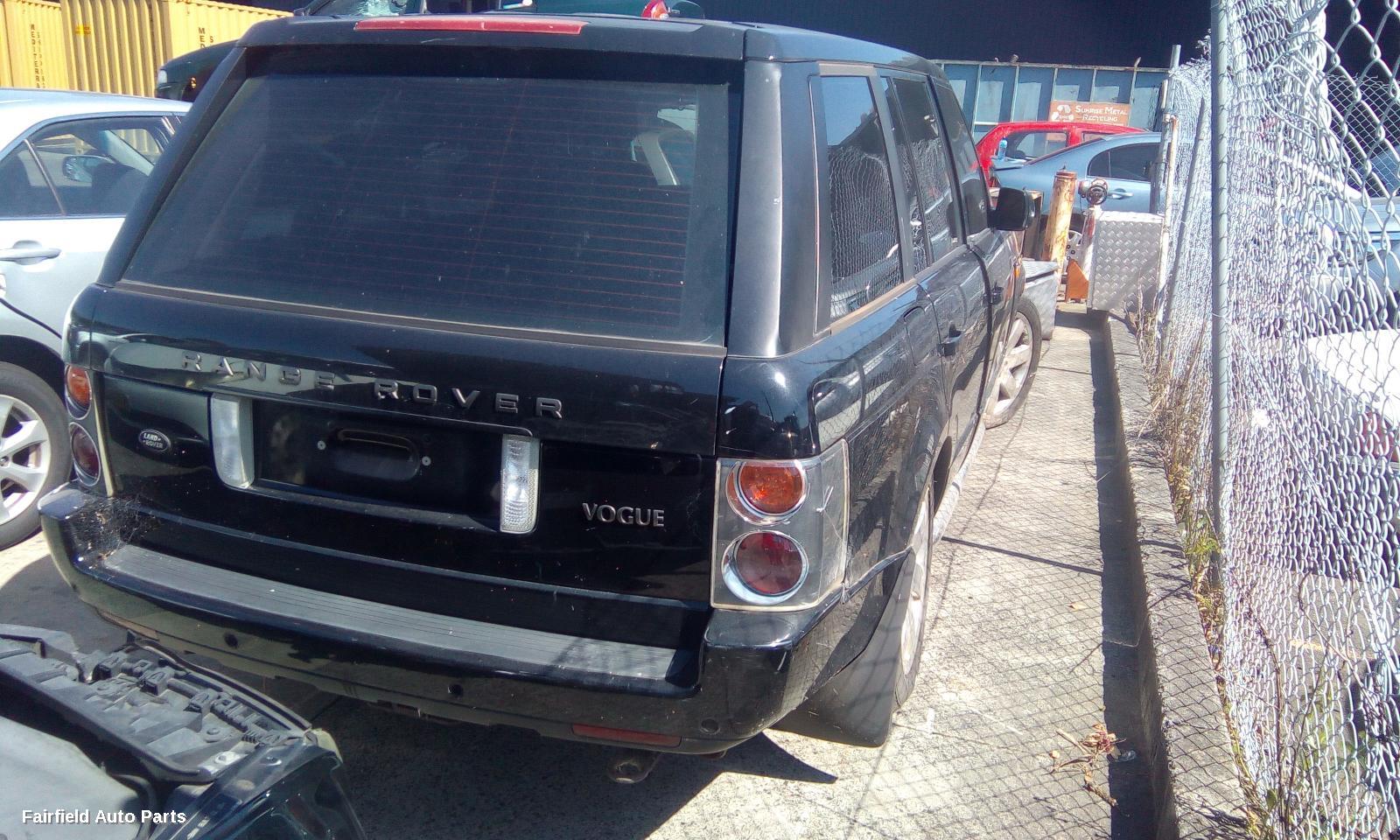 2003 Land Rover Rangerover Bootlid Tailgate