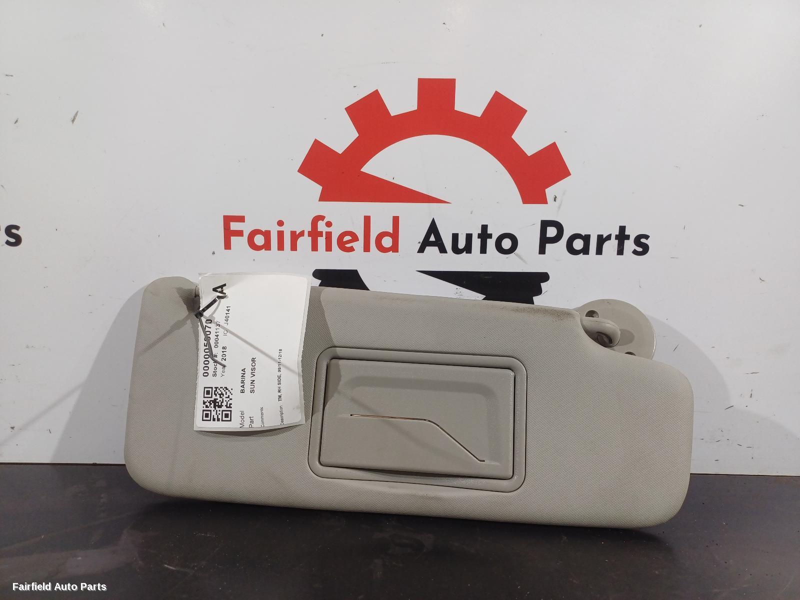 2011-2018 Holden Barina Sunvisor