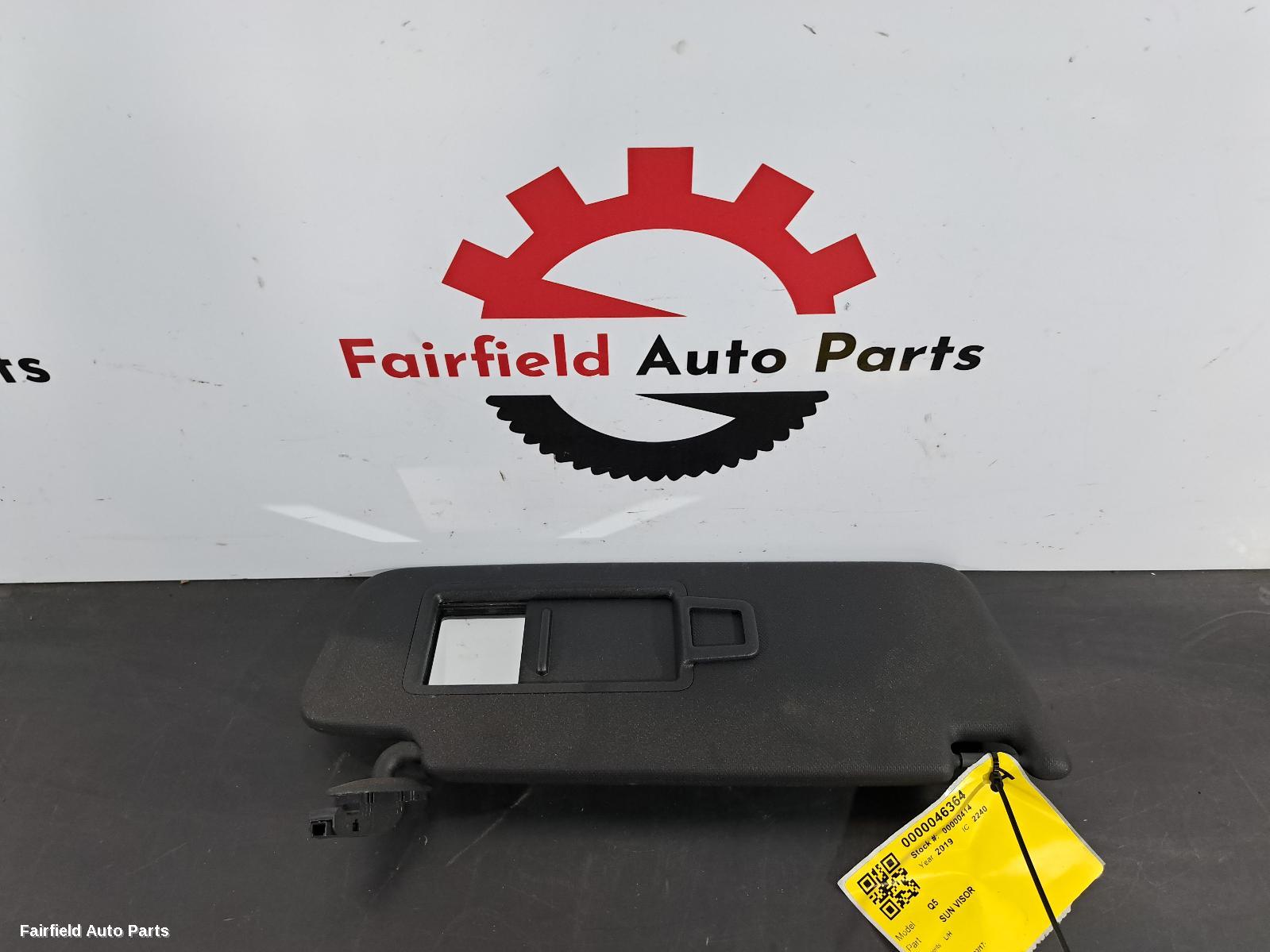 2017-2025 Audi Q5 Sunvisor