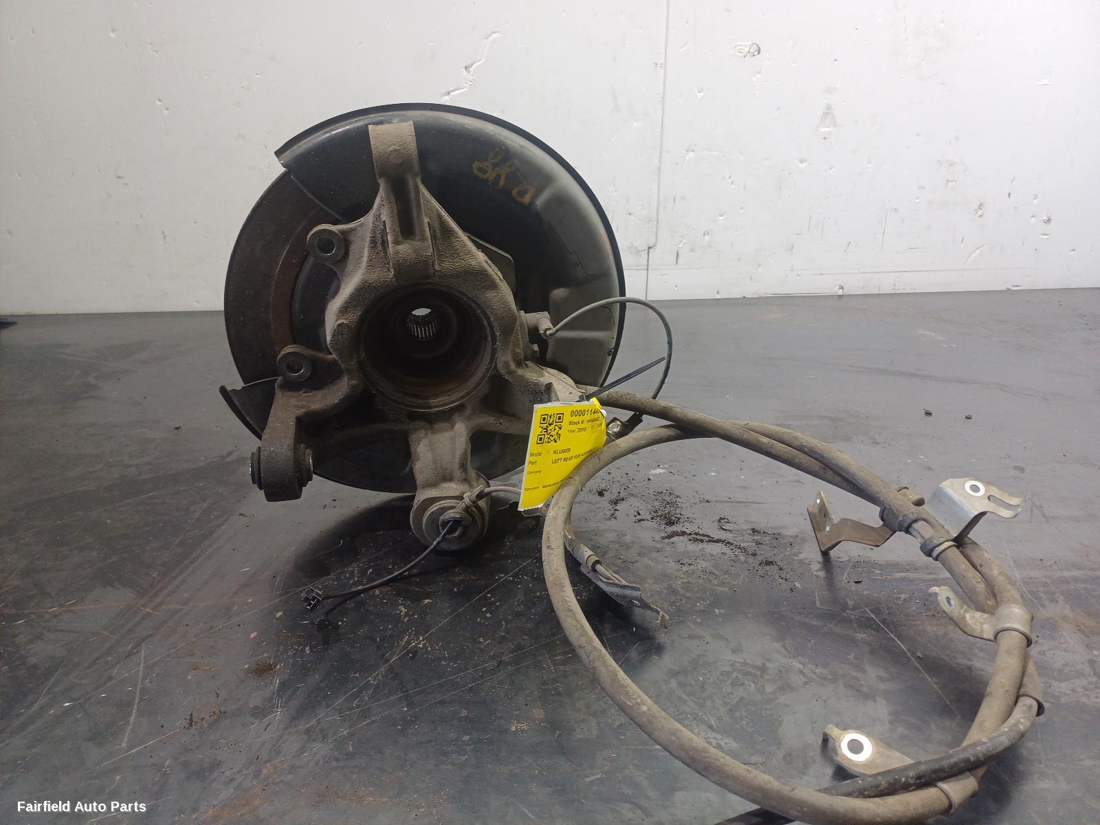 2007-2014 Toyota Kluger Left Rear Hub Assembly