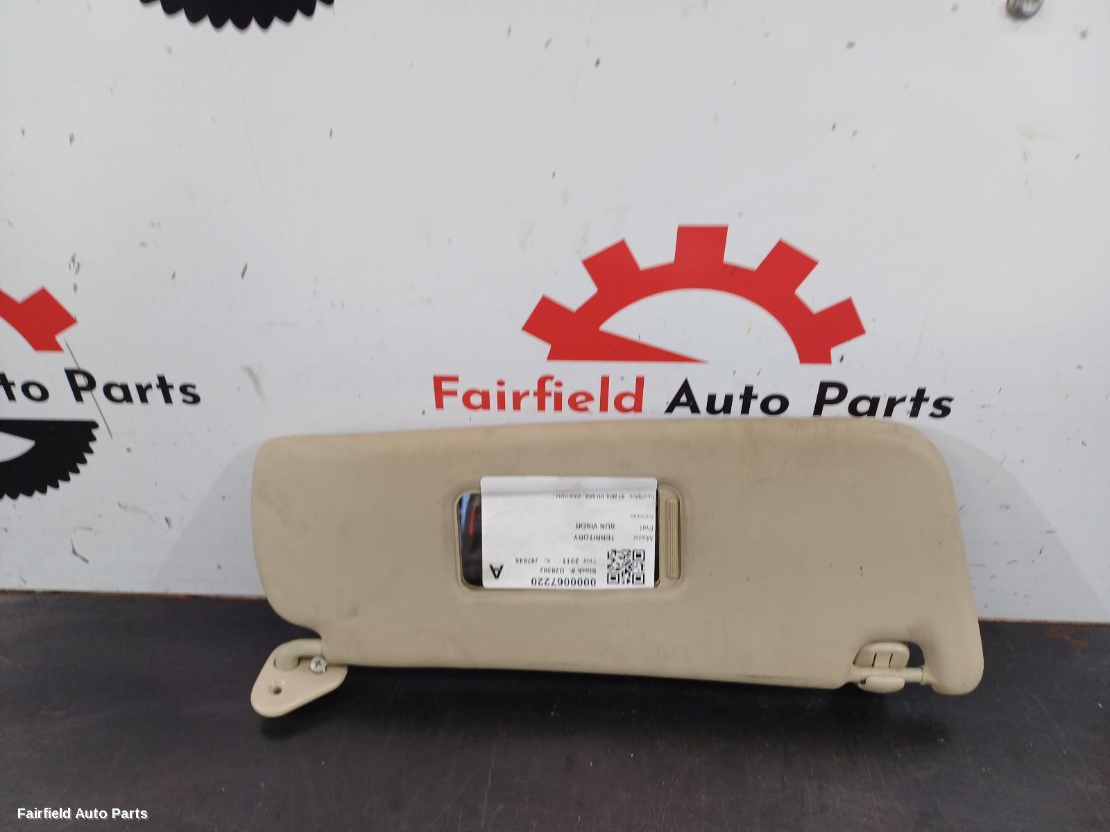 2009-2011 Ford Territory Sunvisor