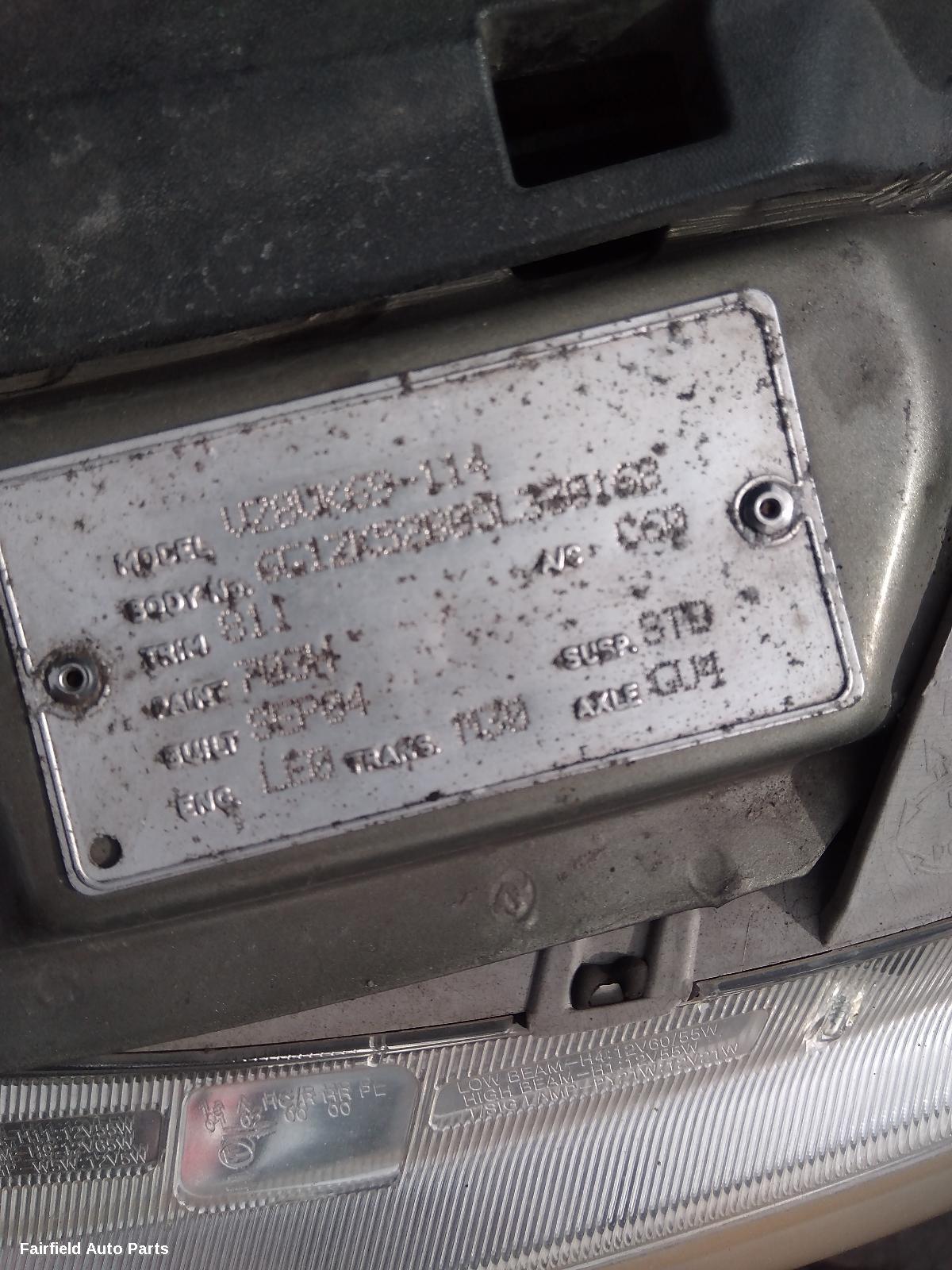 2004 Holden Commodore Right Taillight