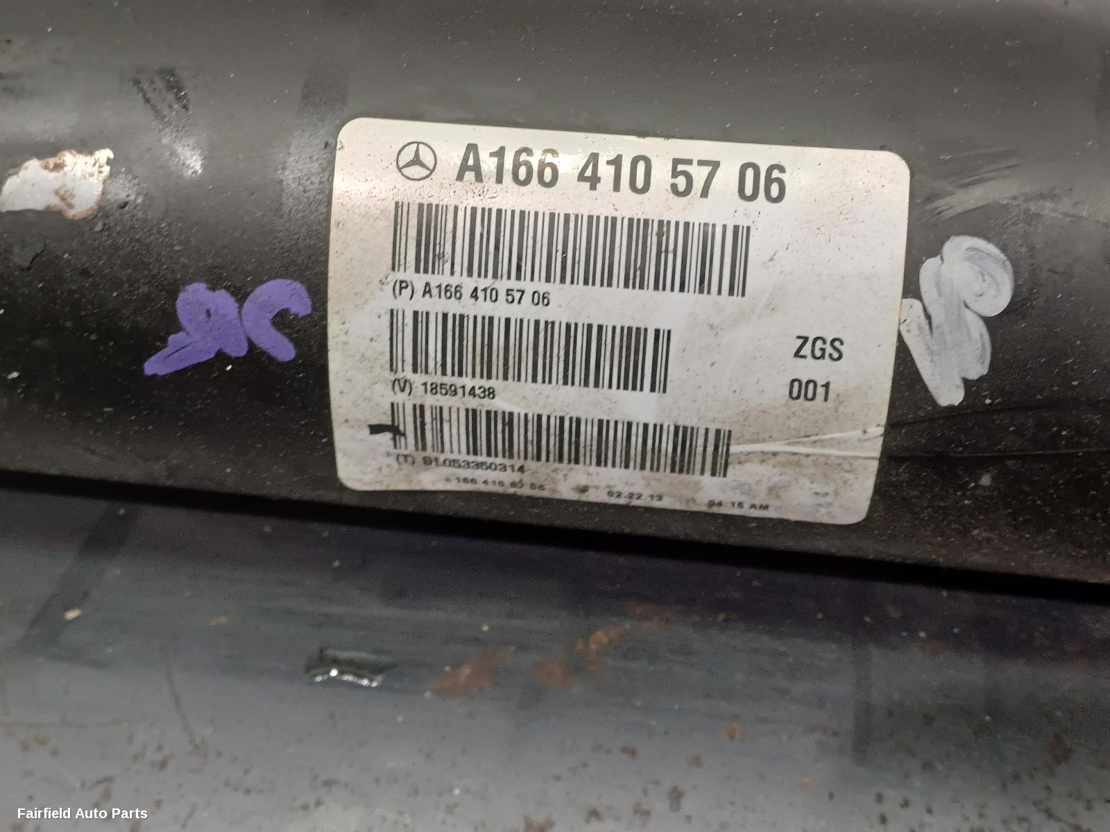 2012-2015 Mercedes Gl Class Rear Drive Shaft
