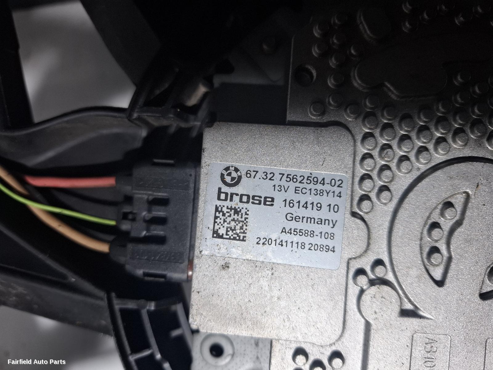 2010-2017 Bmw X3 Fan