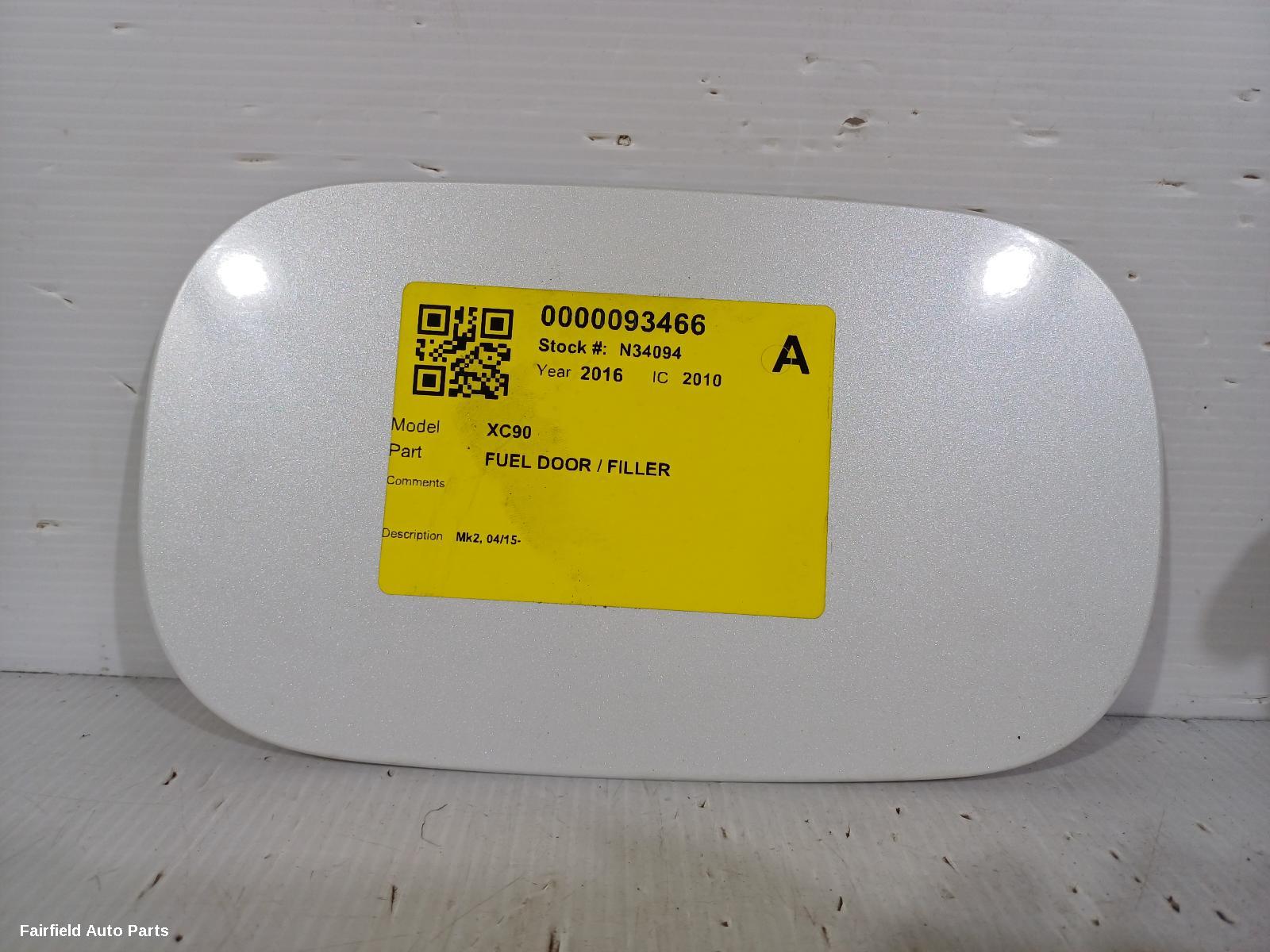 2015-2026 Volvo Xc90 Fuel Door Filler