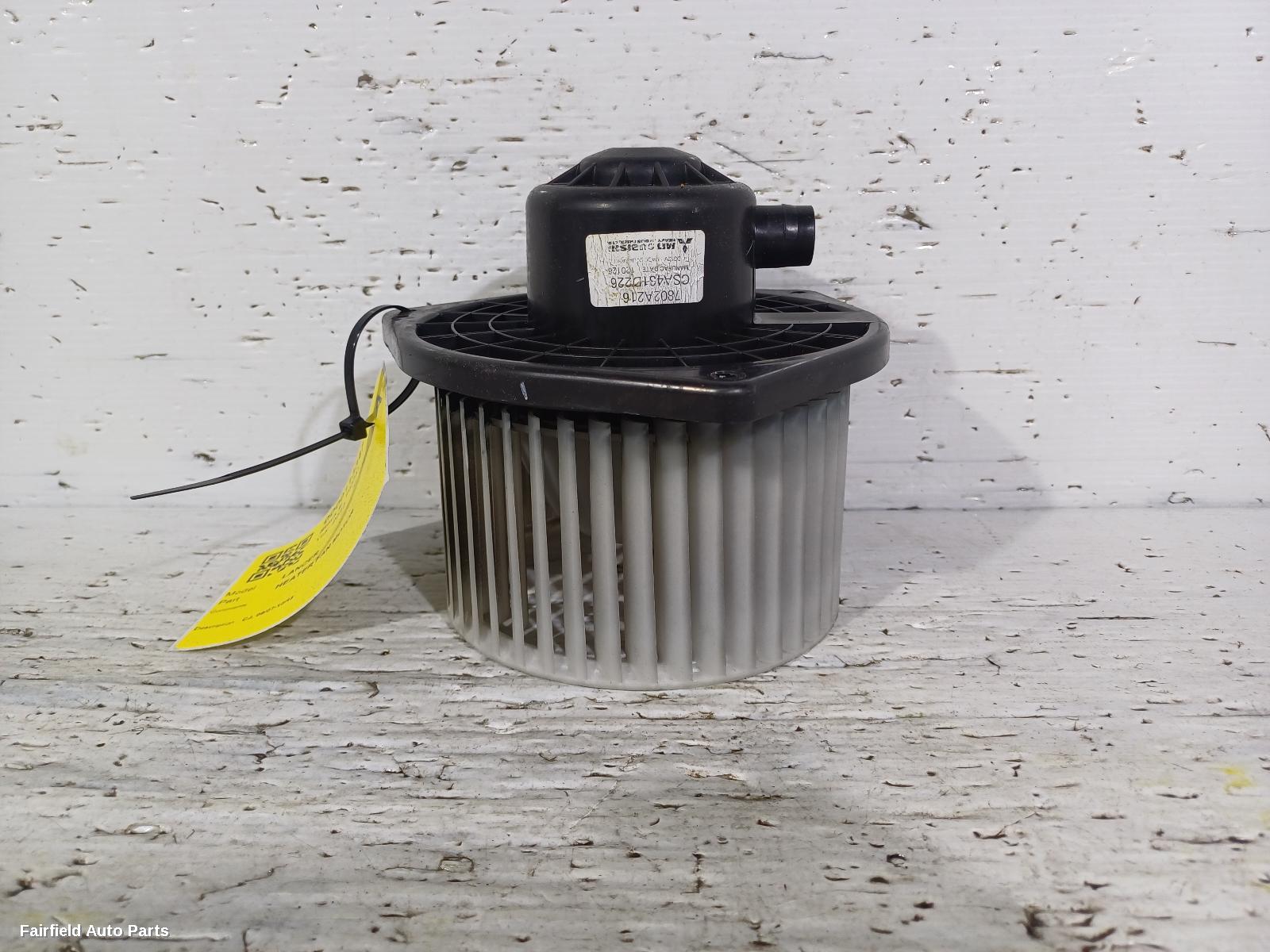 2007-2015 Mitsubishi Lancer Heater Fan Motor