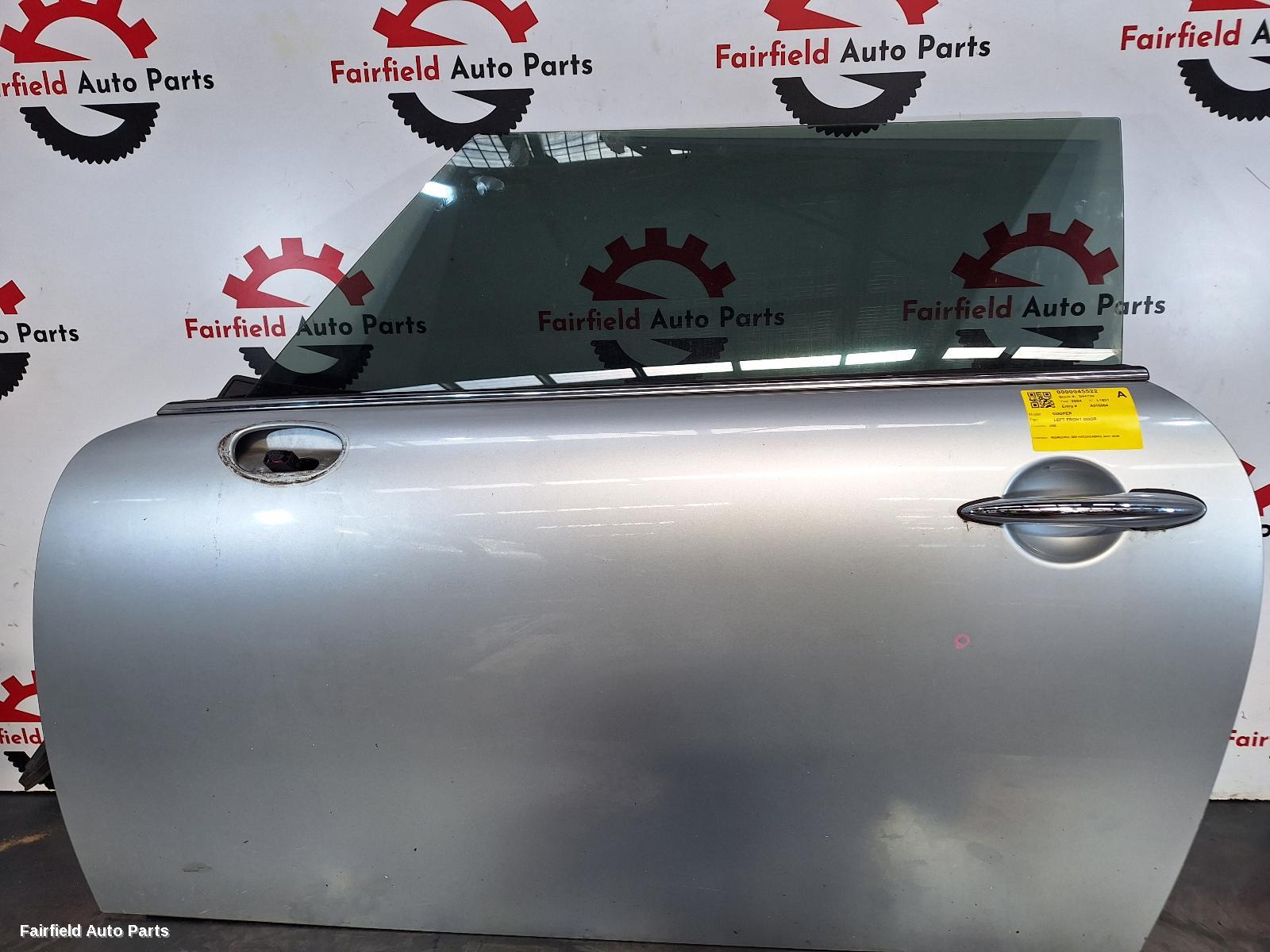 2004 Mini Cooper Left Front Door