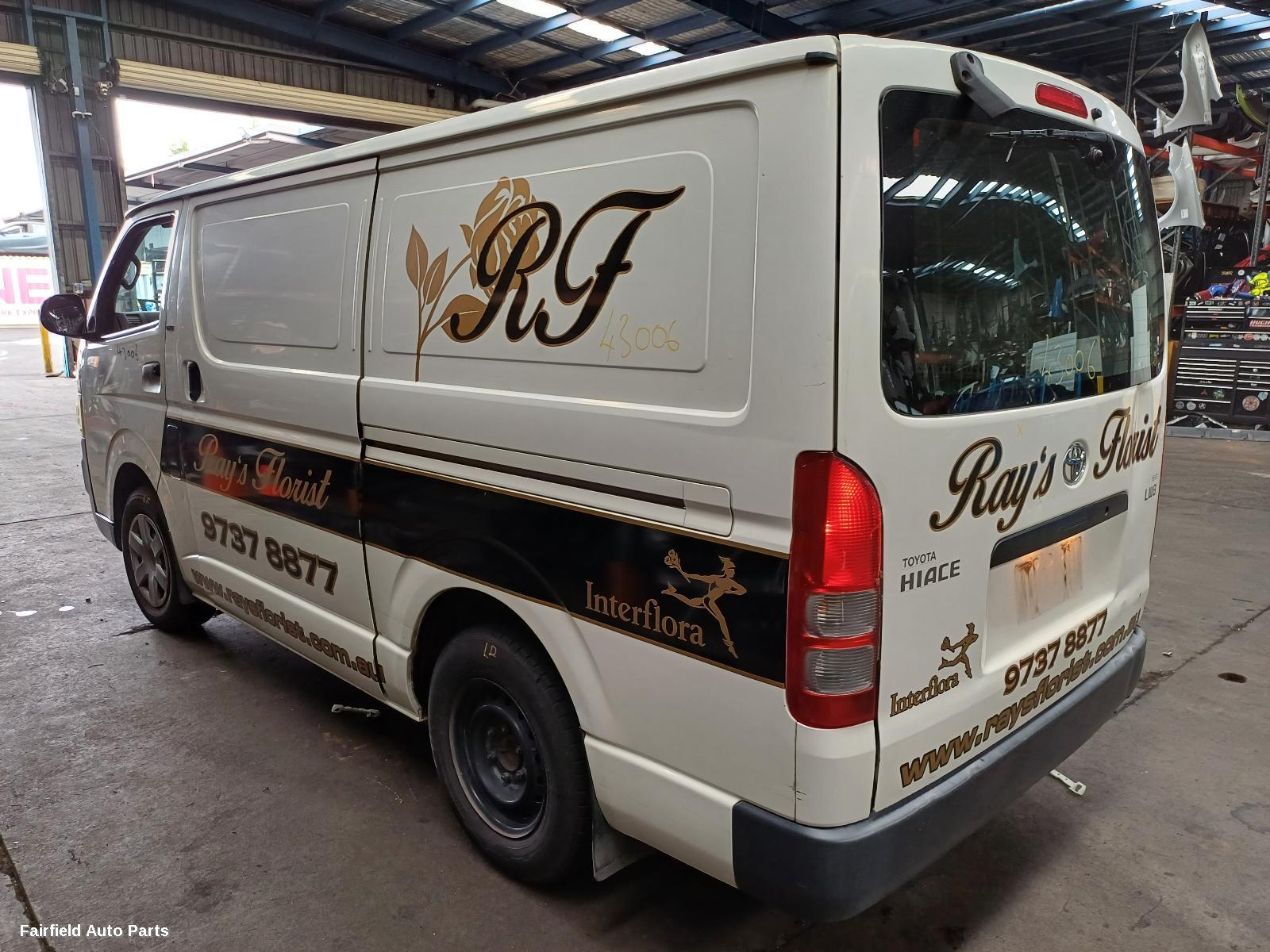 2007 Toyota Hiace F Bar Reinforc Brack