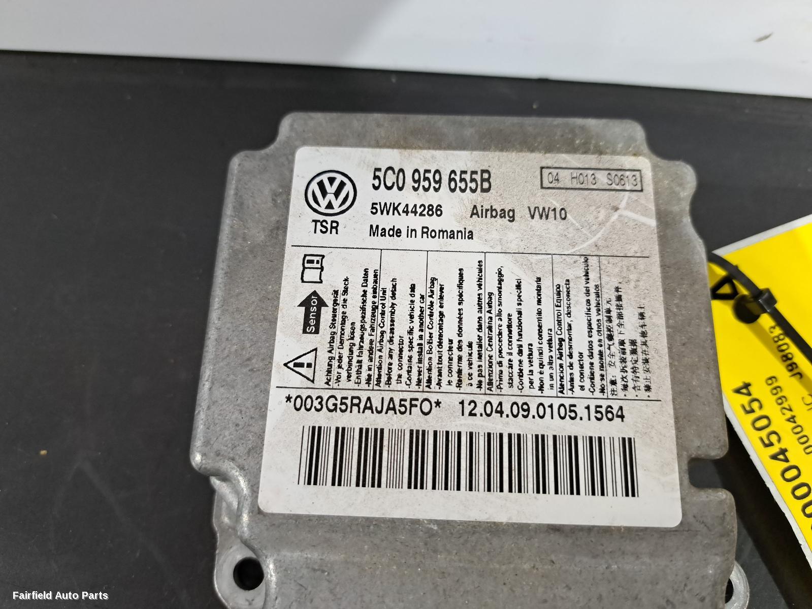 2008-2016 Volkswagen Golf Airbag Module Sensor