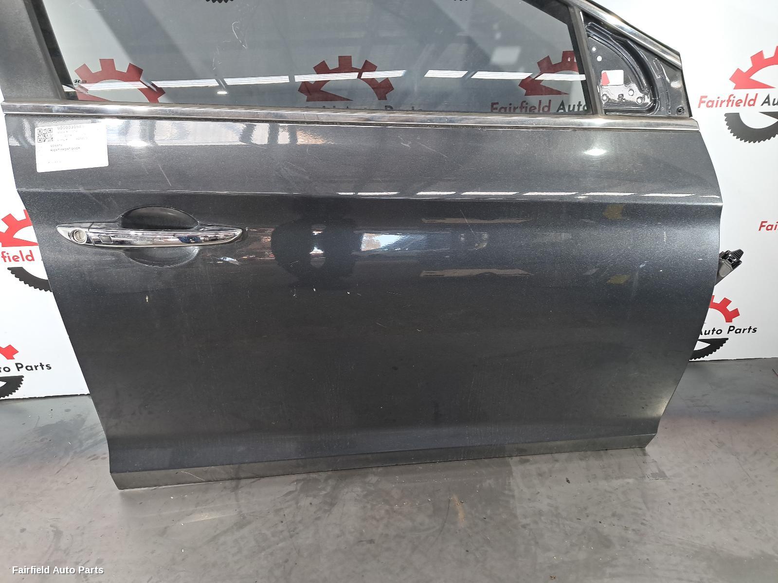2014-2020 Hyundai Sonata Right Front Door