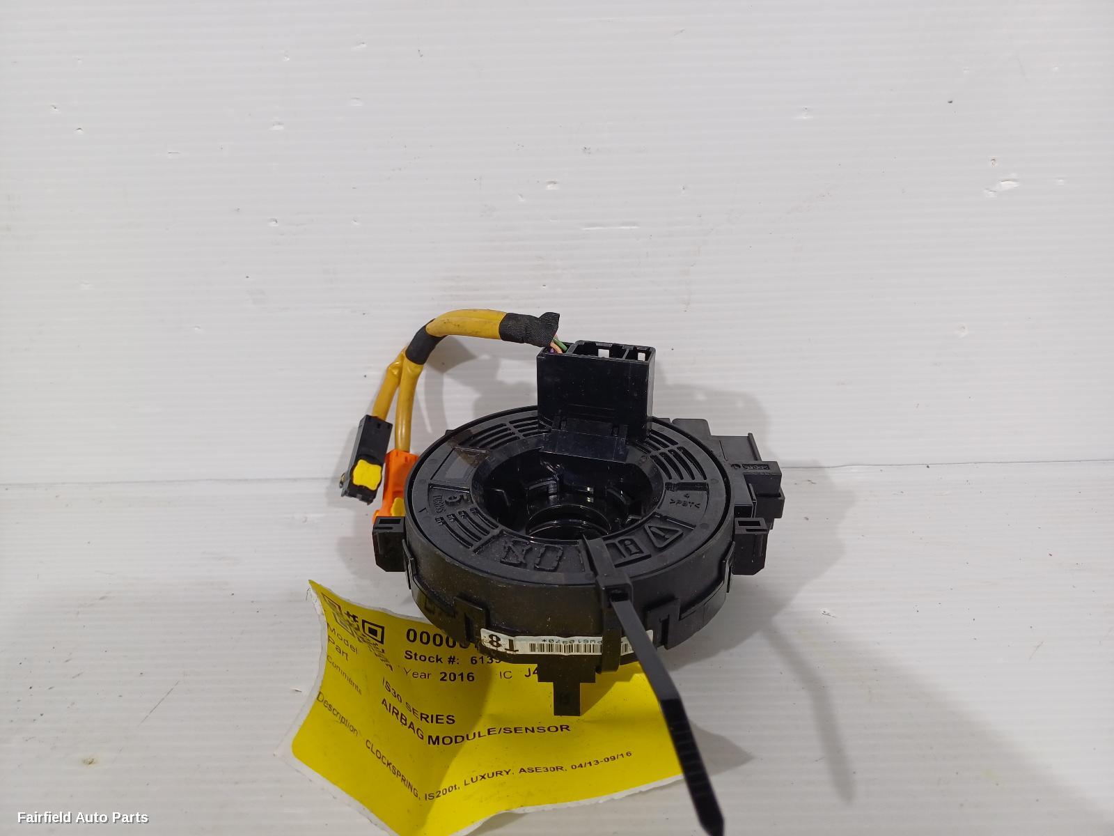 2013-2016 Lexus Is Series Airbag Module Sensor