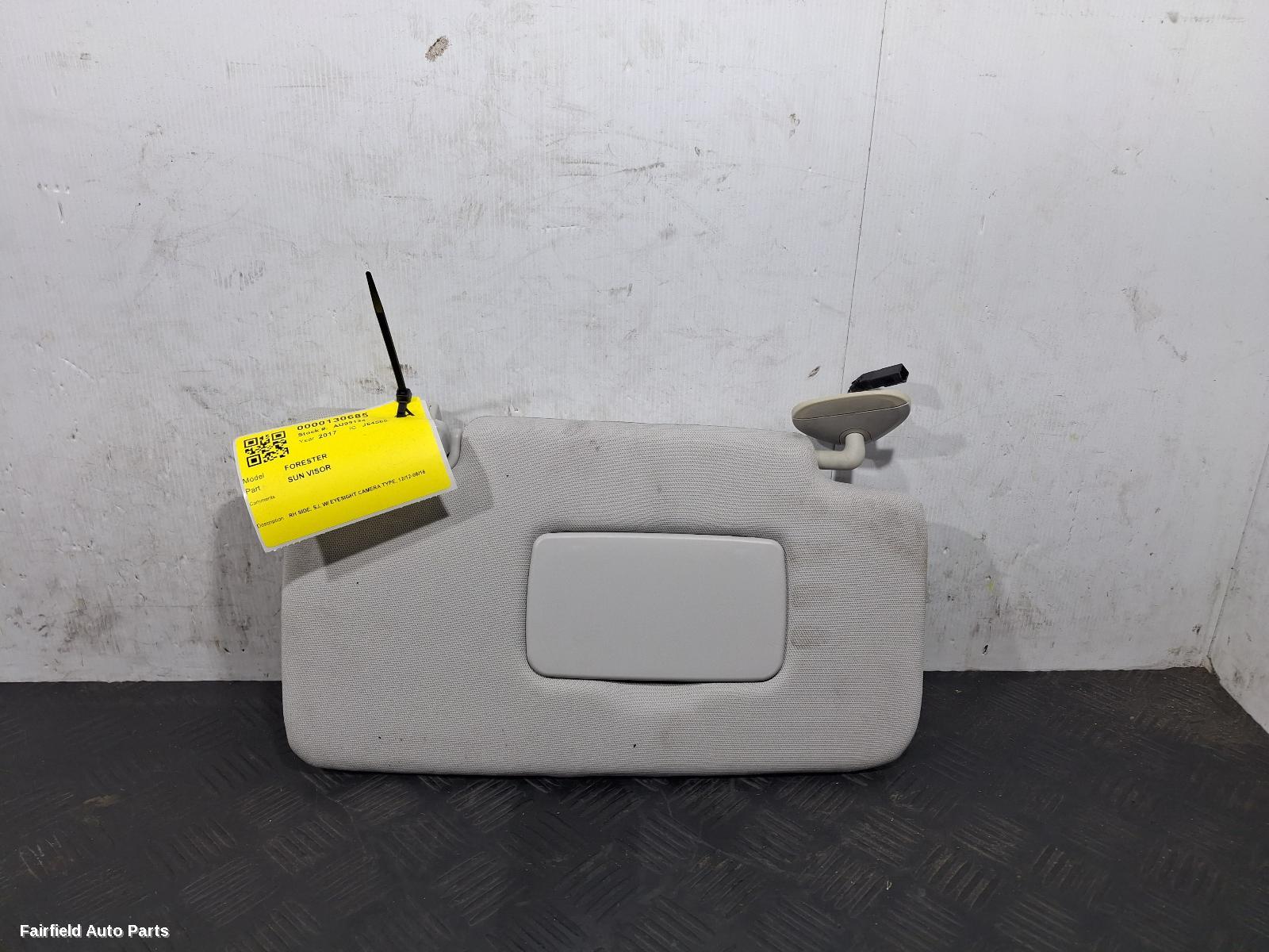 2012-2018 Subaru Forester Sunvisor