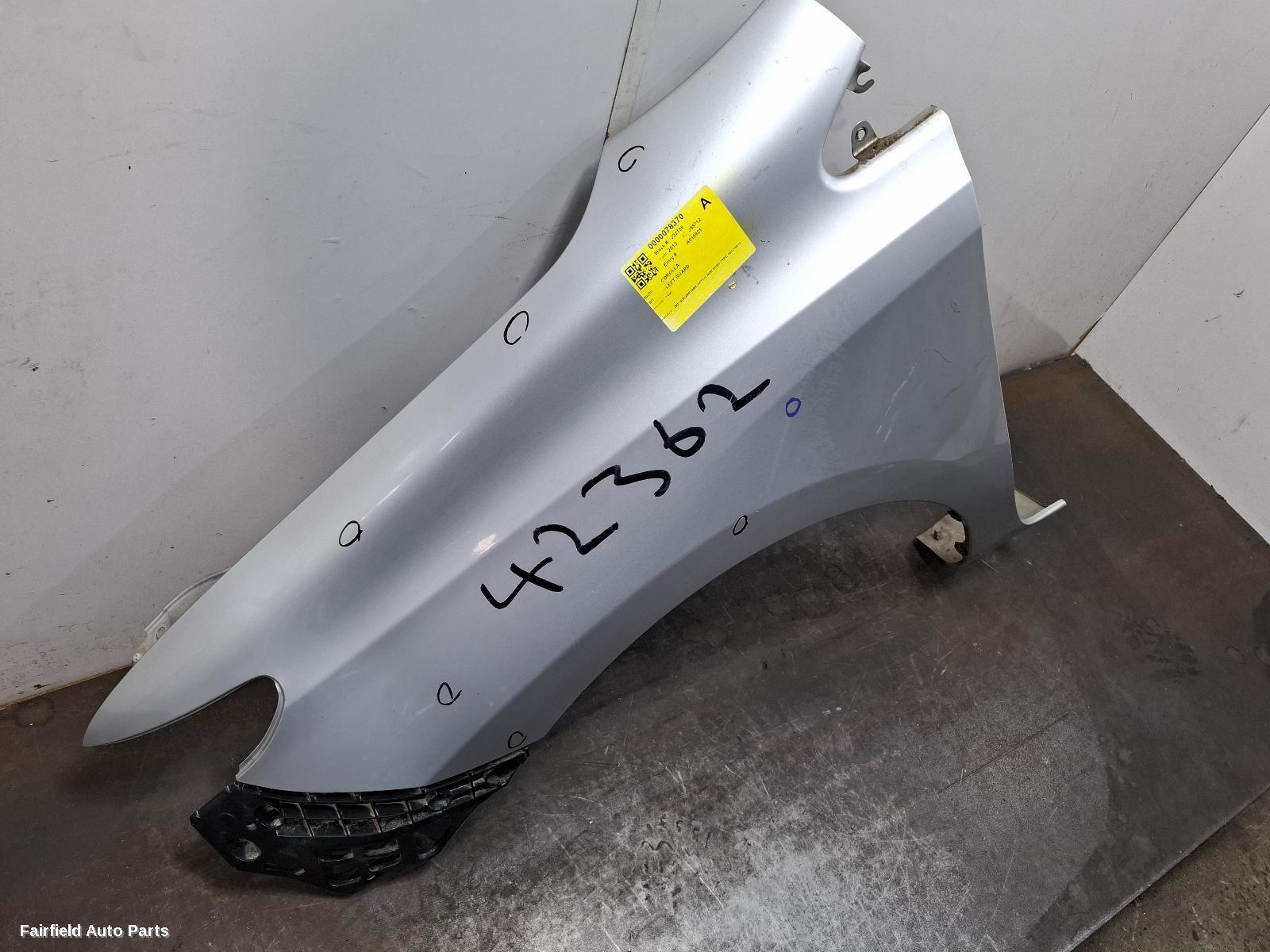 2012-2018 Toyota Corolla Left Guard