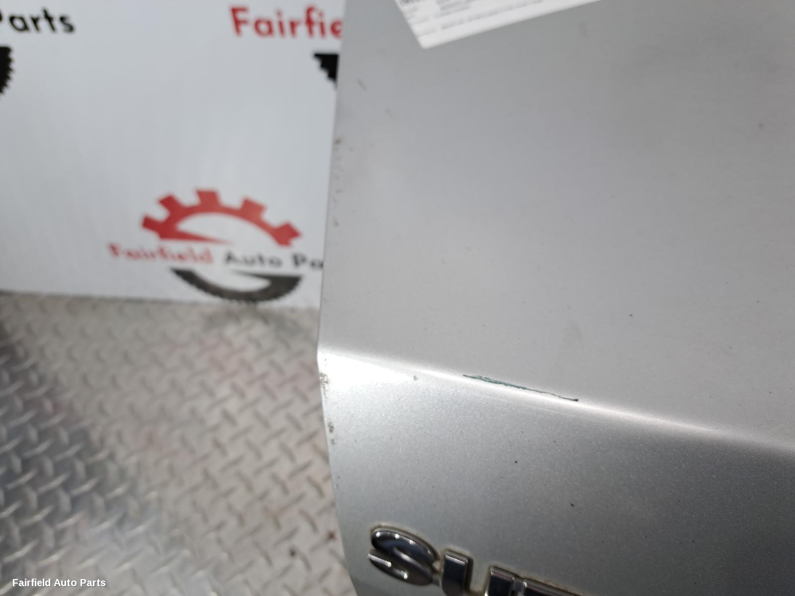 2007-2009 Suzuki Sx4 Bootlid Tailgate