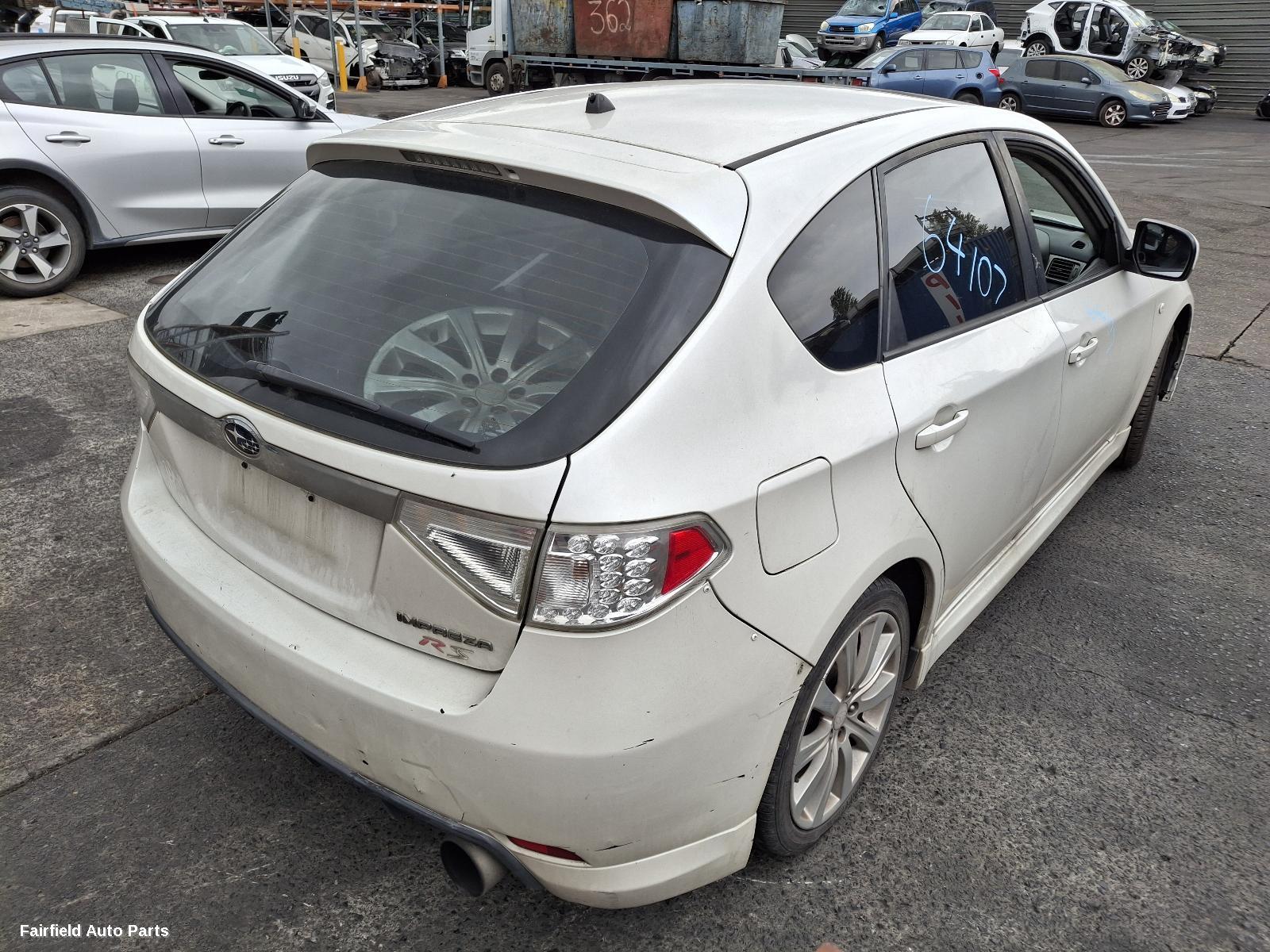 2009 Subaru Impreza Door Boot Gate Lock