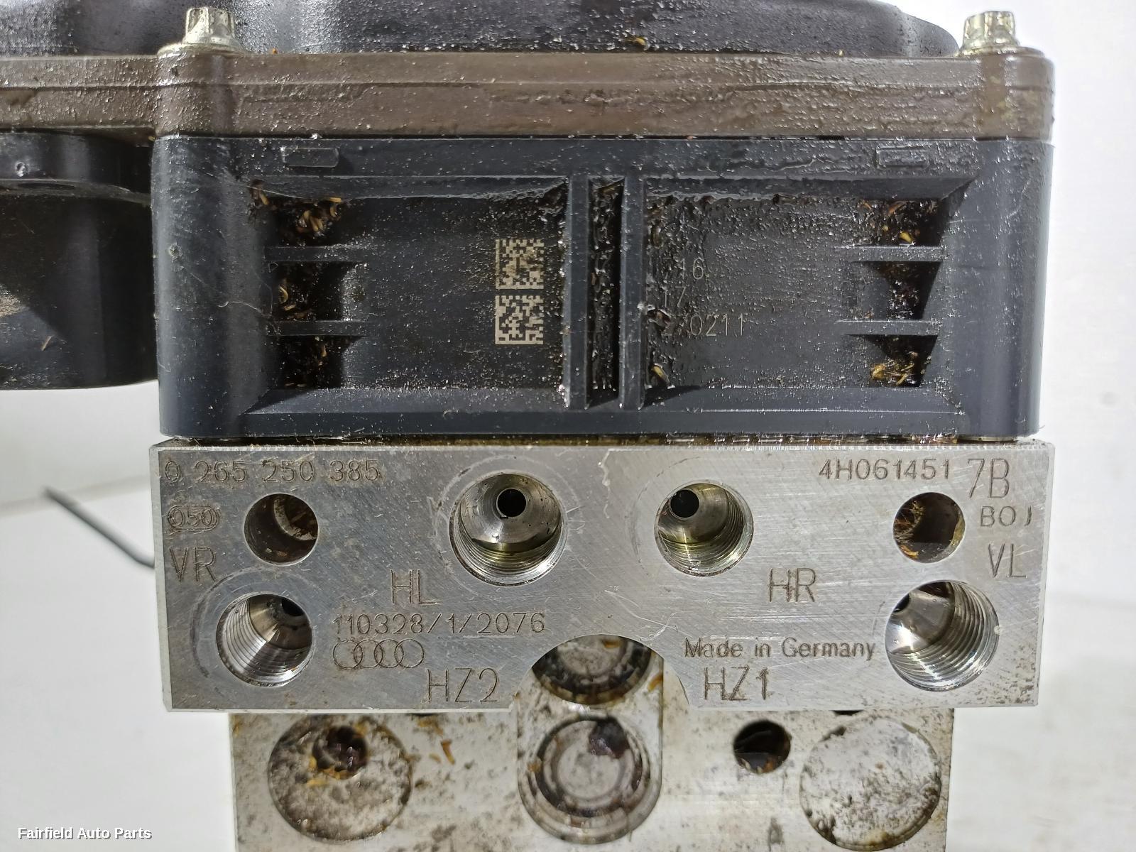 2010-2017 Audi A8 Abs Pump Modulator
