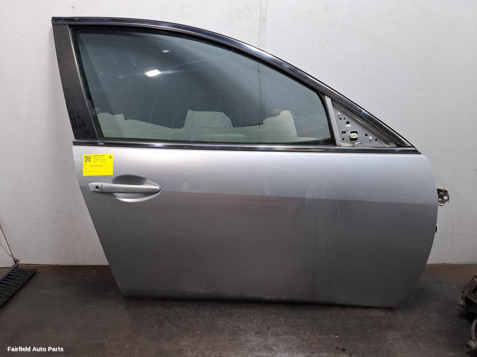 2008-2012 Mazda 6 Right Front Door