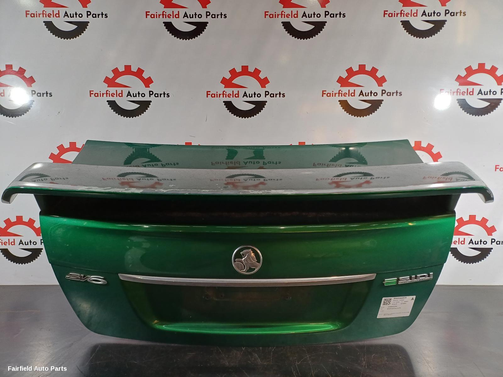 2010 Holden Commodore Bootlid Tailgate