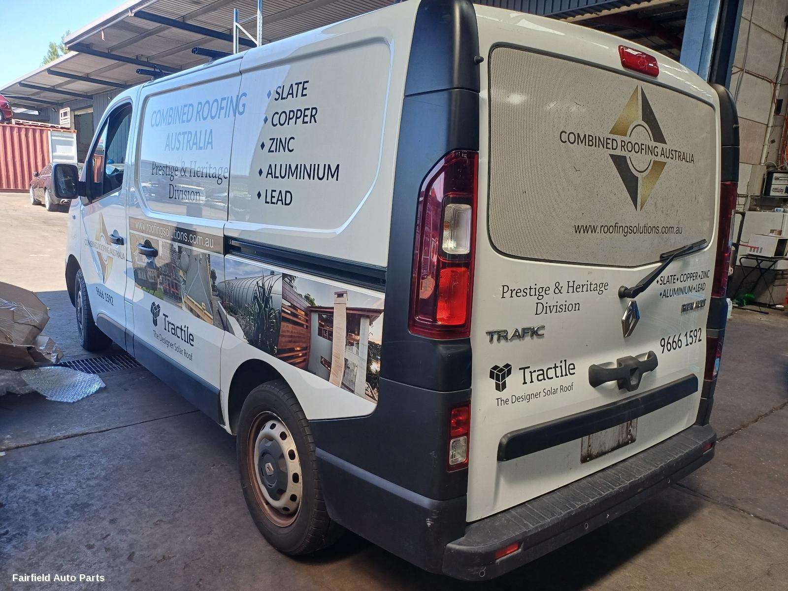 2018 Renault Trafic Rear Bumper