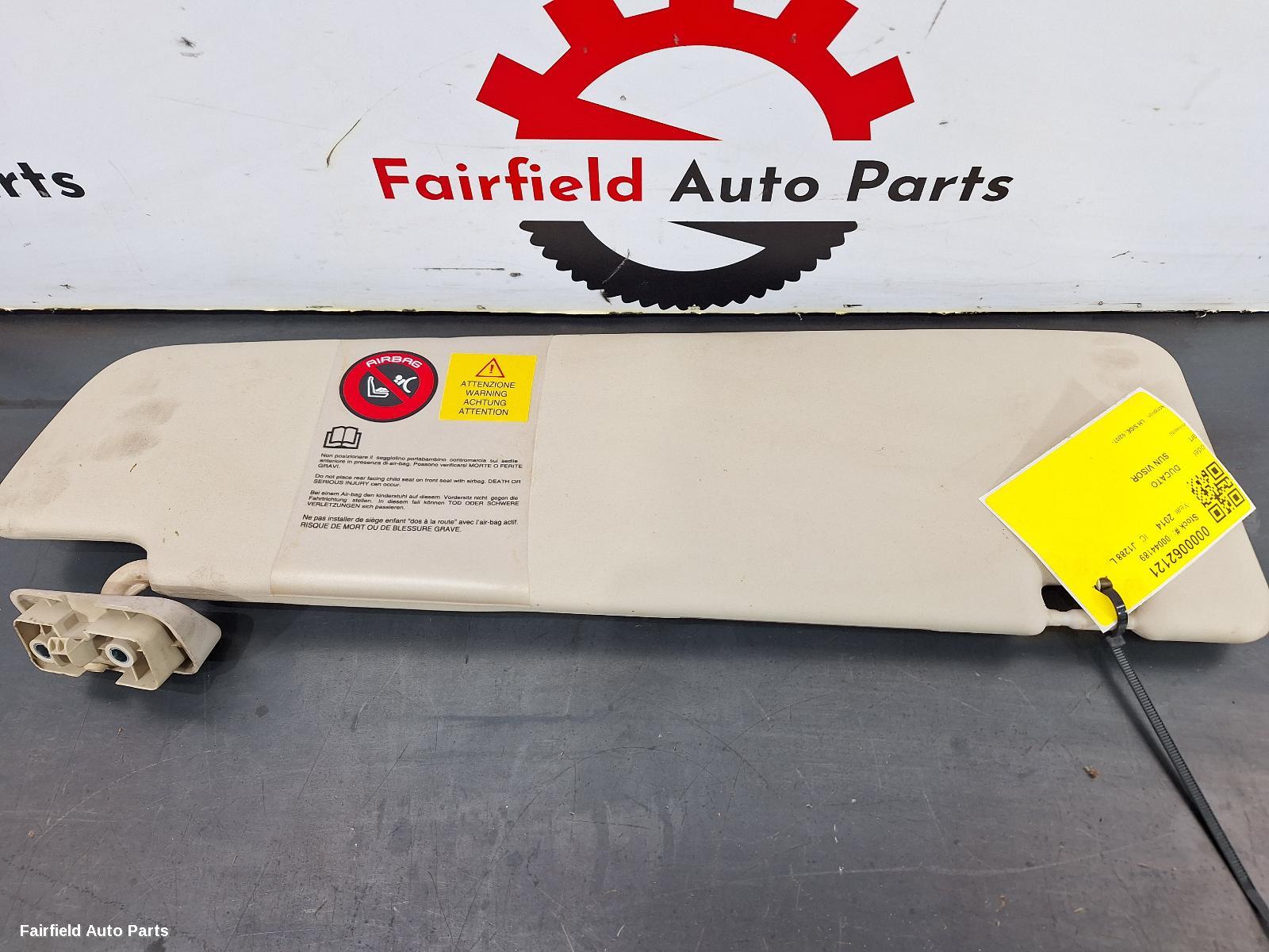 2007-2023 Fiat Ducato Sunvisor