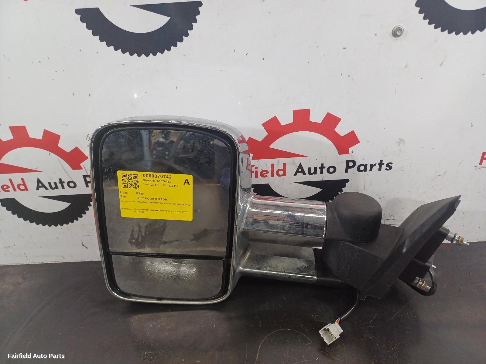 2011-2020 Mazda Bt50 Left Door Mirror