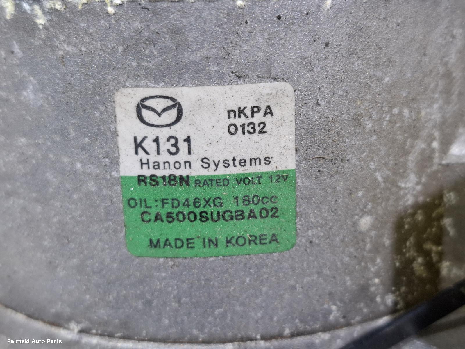2018-2023 Mazda Cx8 A C Compressor