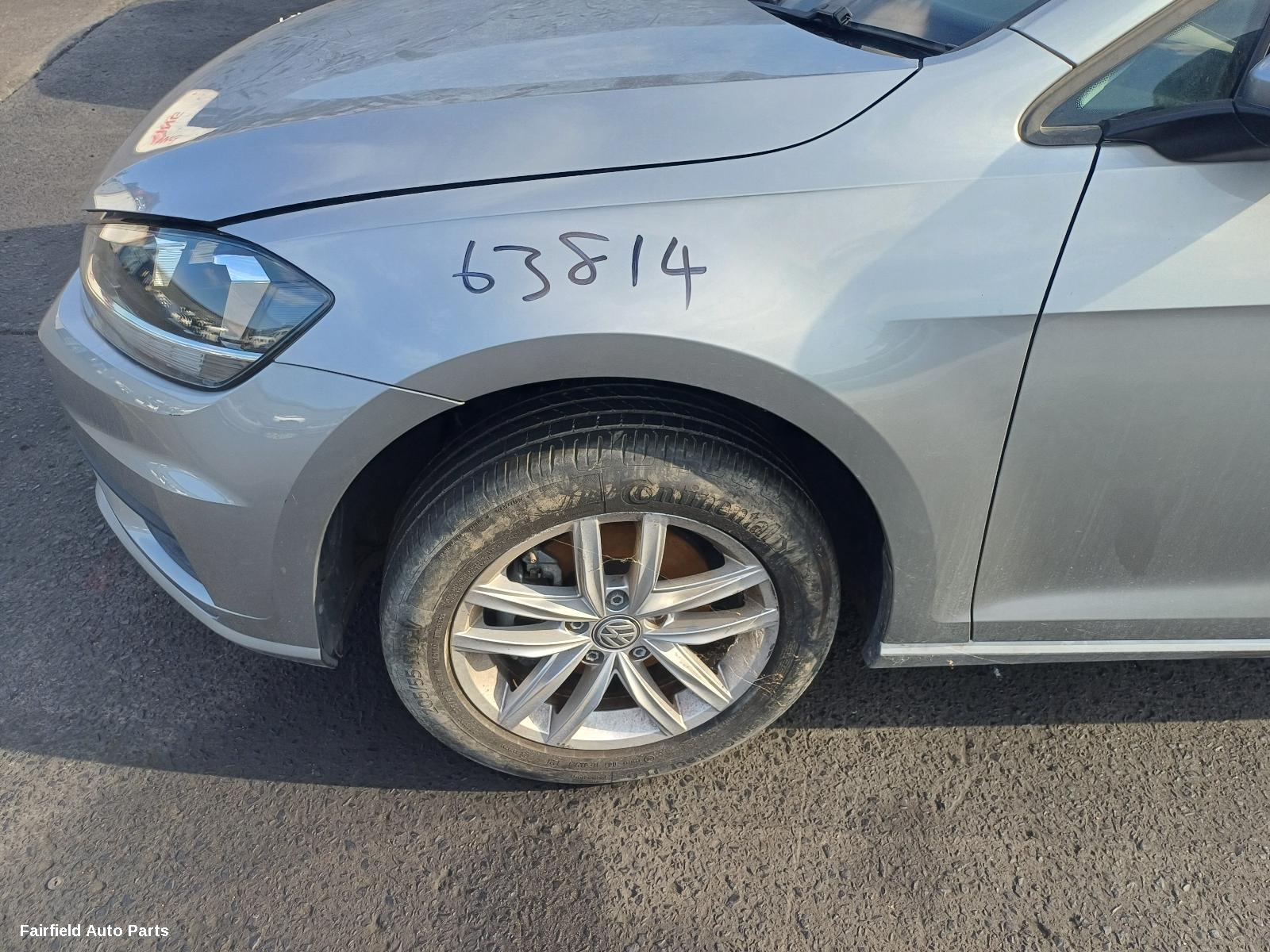 2017 Volkswagen Golf F Bar Reinforc Brack