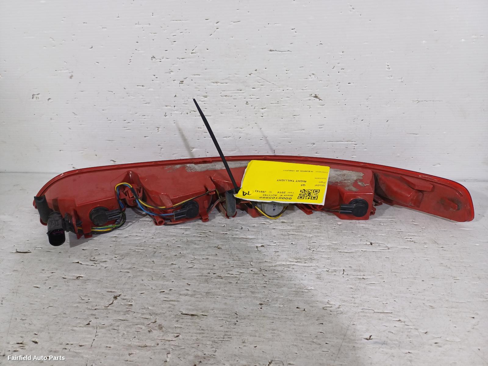 2008-2017 Audi Q5 Right Taillight
