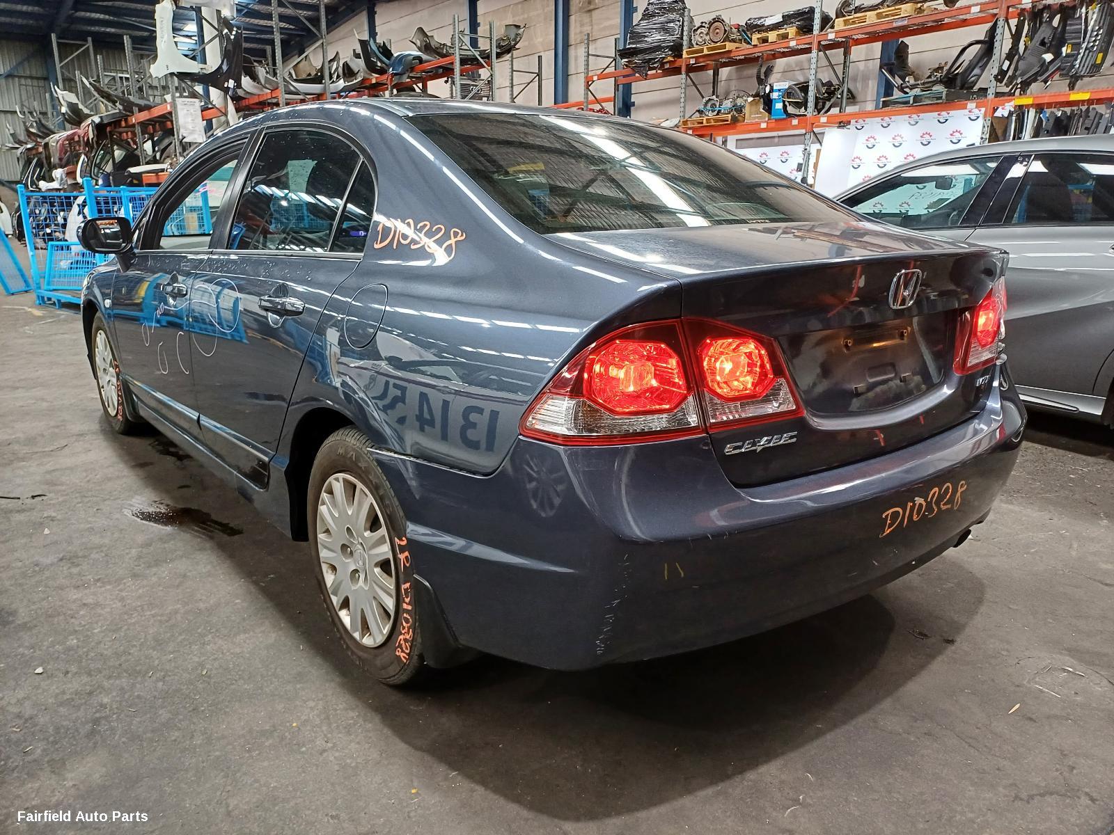 2009 Honda Civic Right Rear Door Window