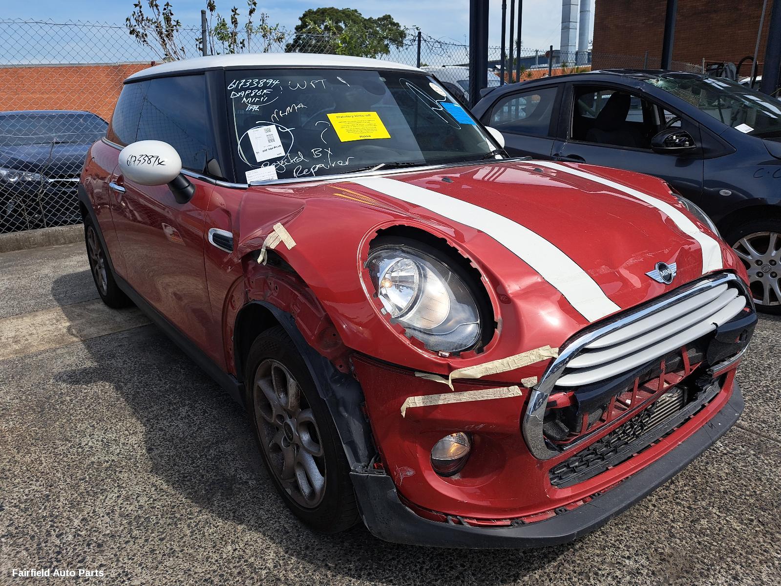 2015 Mini Cooper Left Headlamp